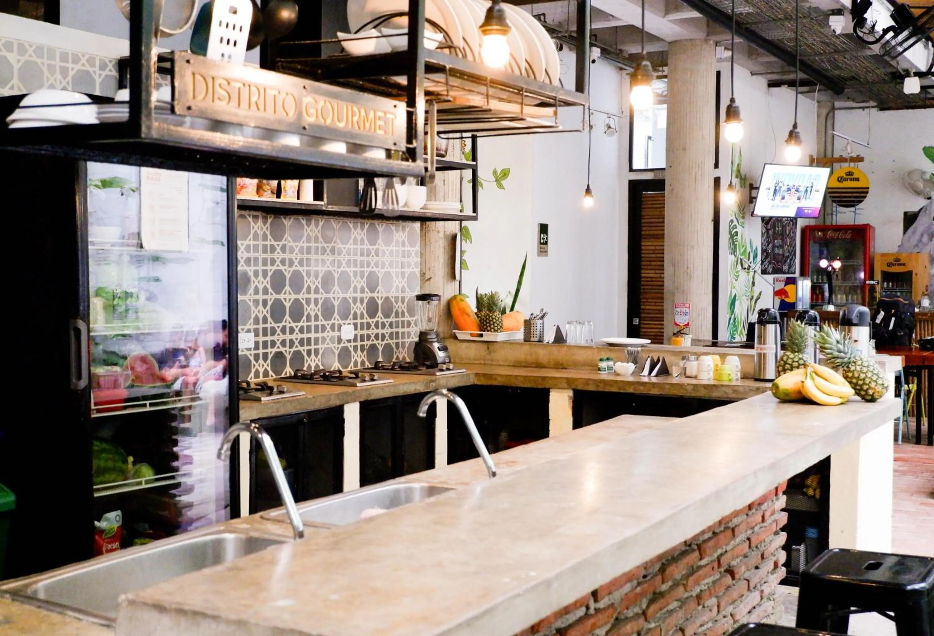 Lounge or bar in Santuario Getsemani Hostel