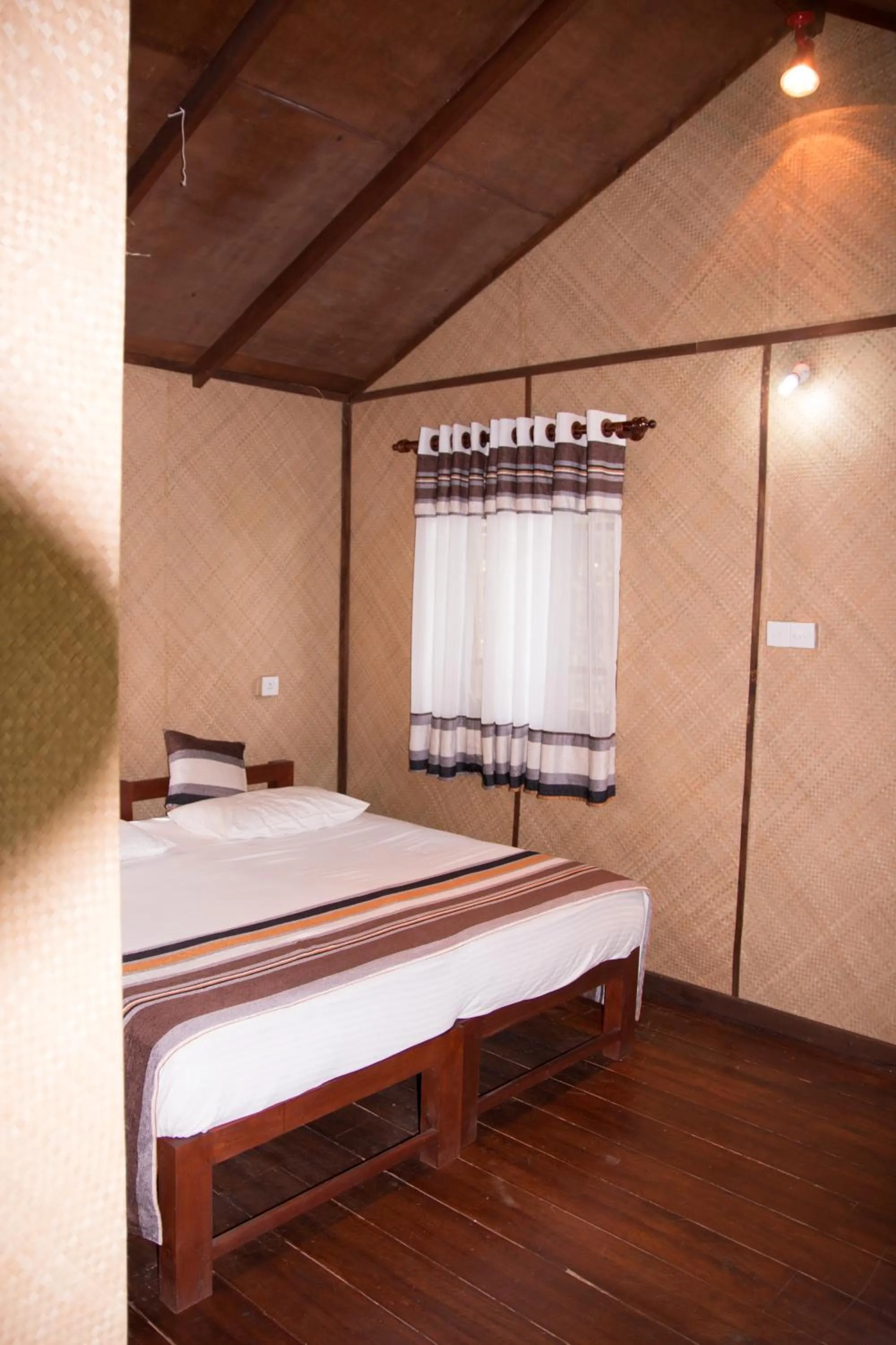 Decorative detail, Bed in The Thick Forest