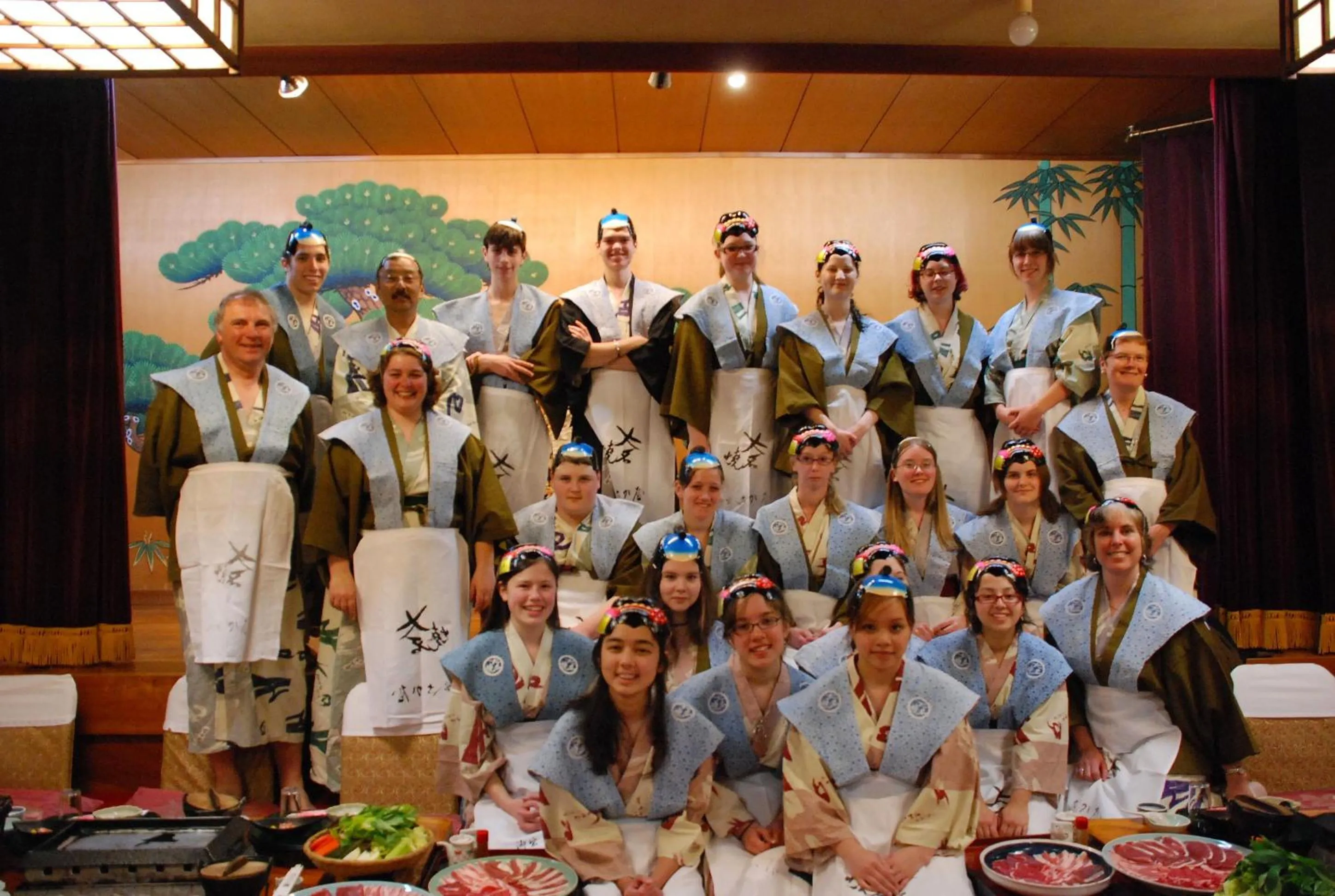 Dinner in Sakaya Ryokan Yoshina Onsen