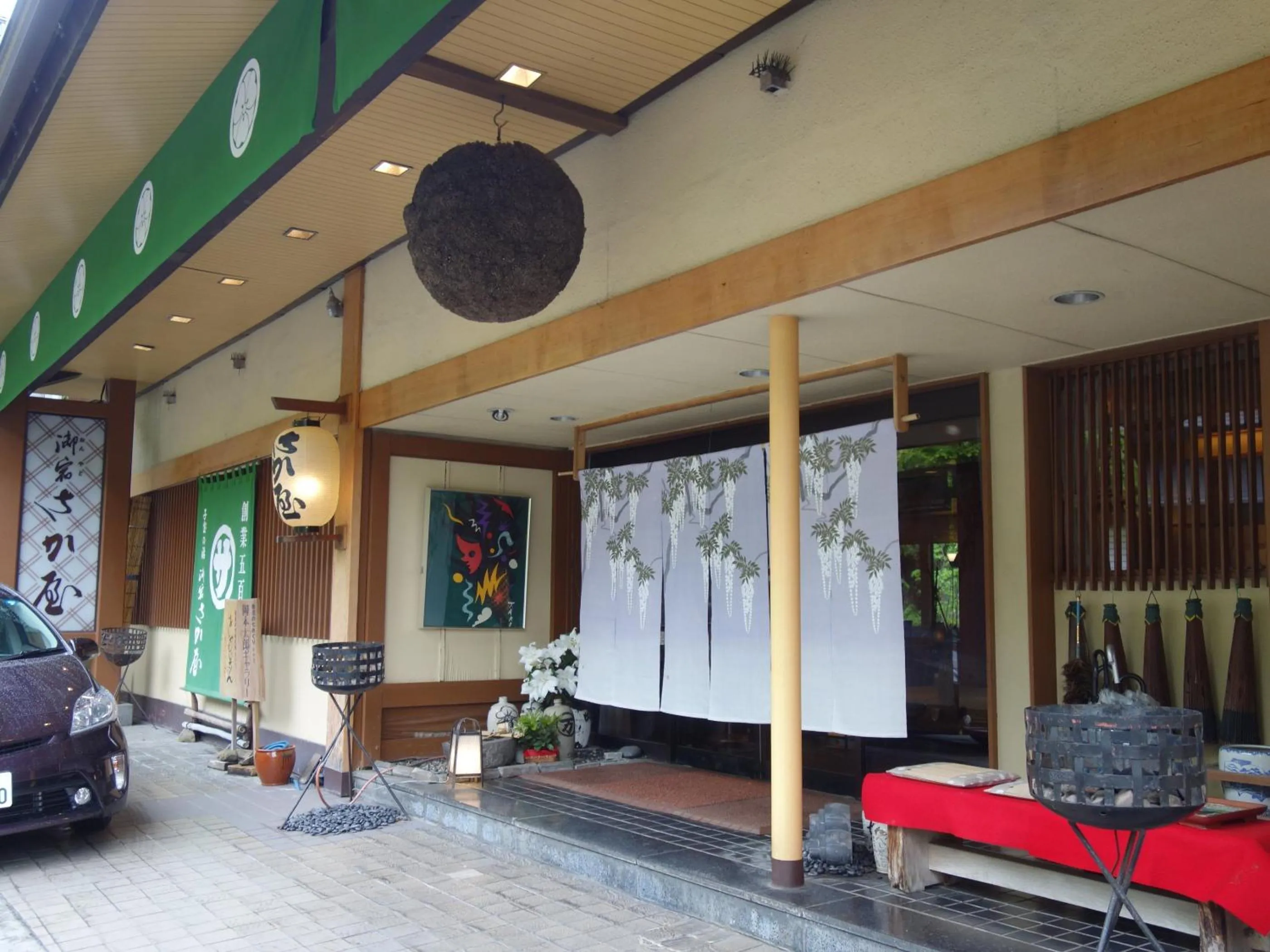 Property building in Sakaya Ryokan Yoshina Onsen
