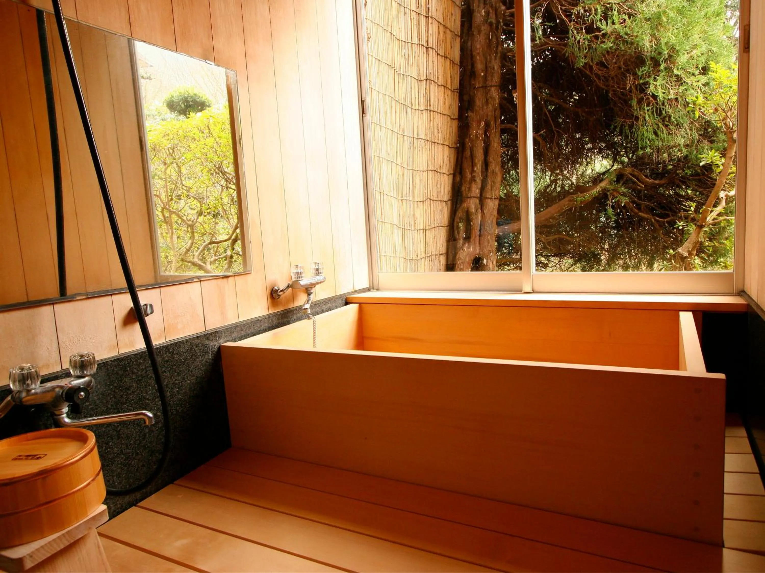 Garden in Sakaya Ryokan Yoshina Onsen