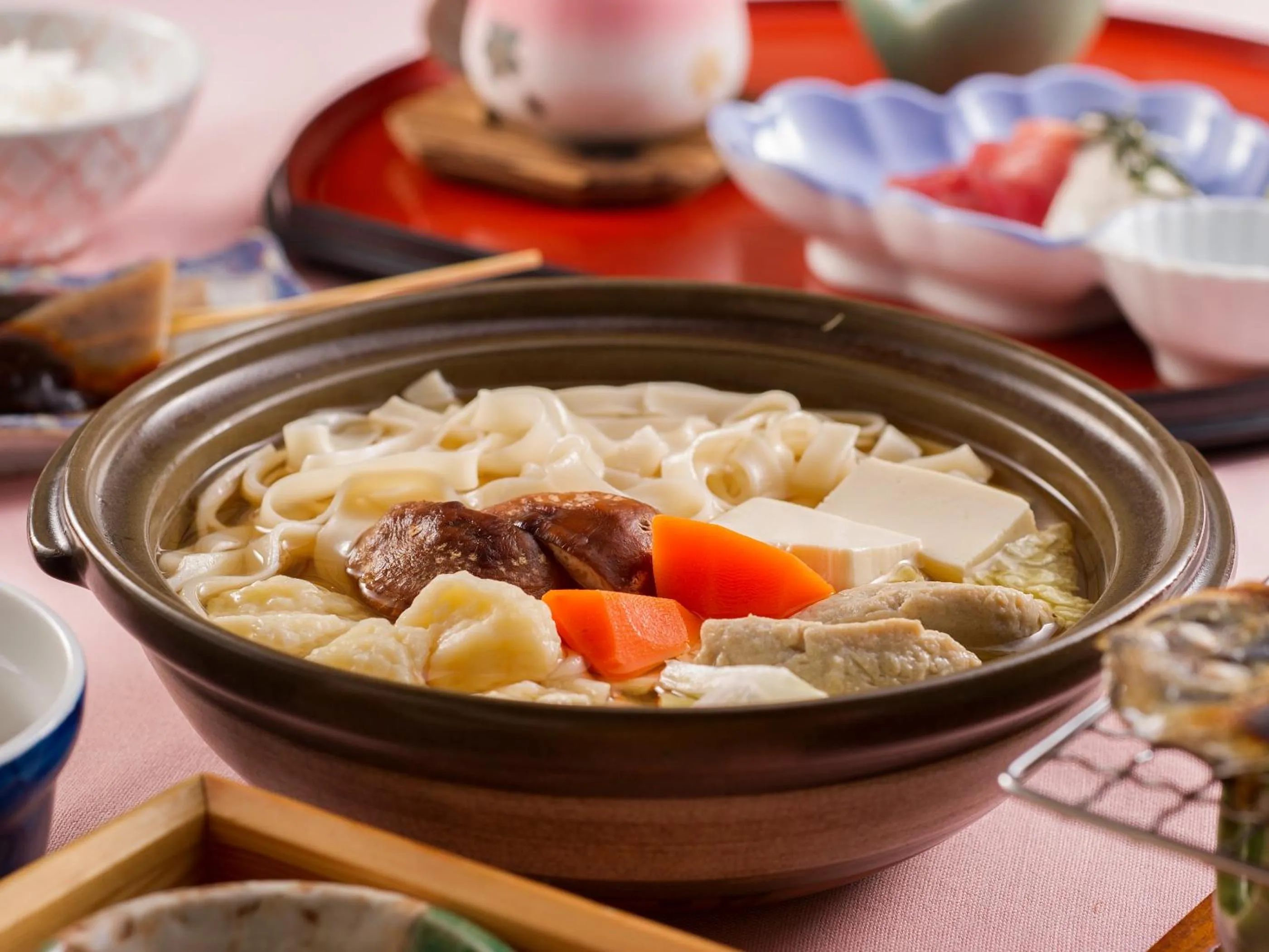 Food close-up in Sakaya Ryokan Yoshina Onsen