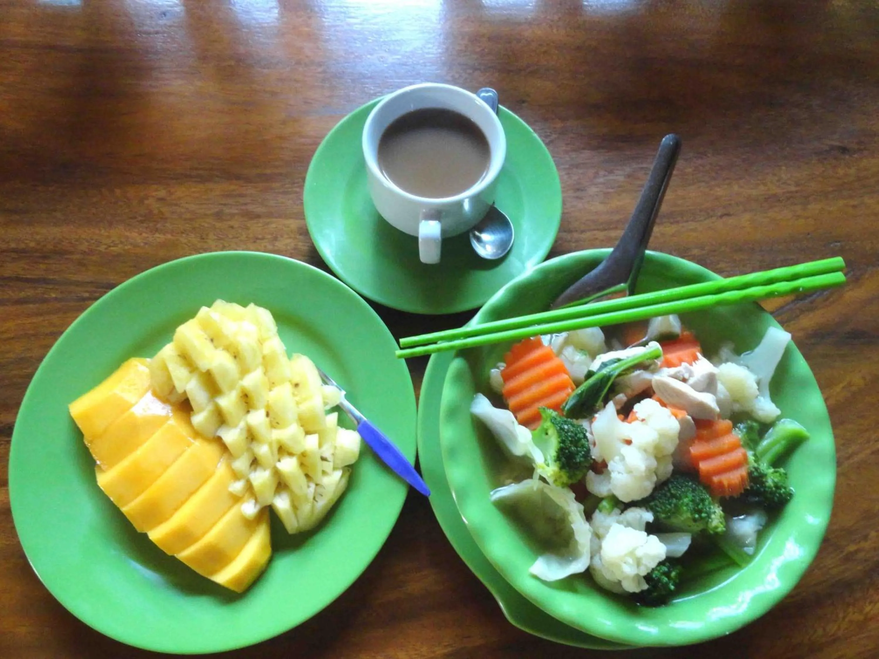 Food in Green Park Village Guesthouse