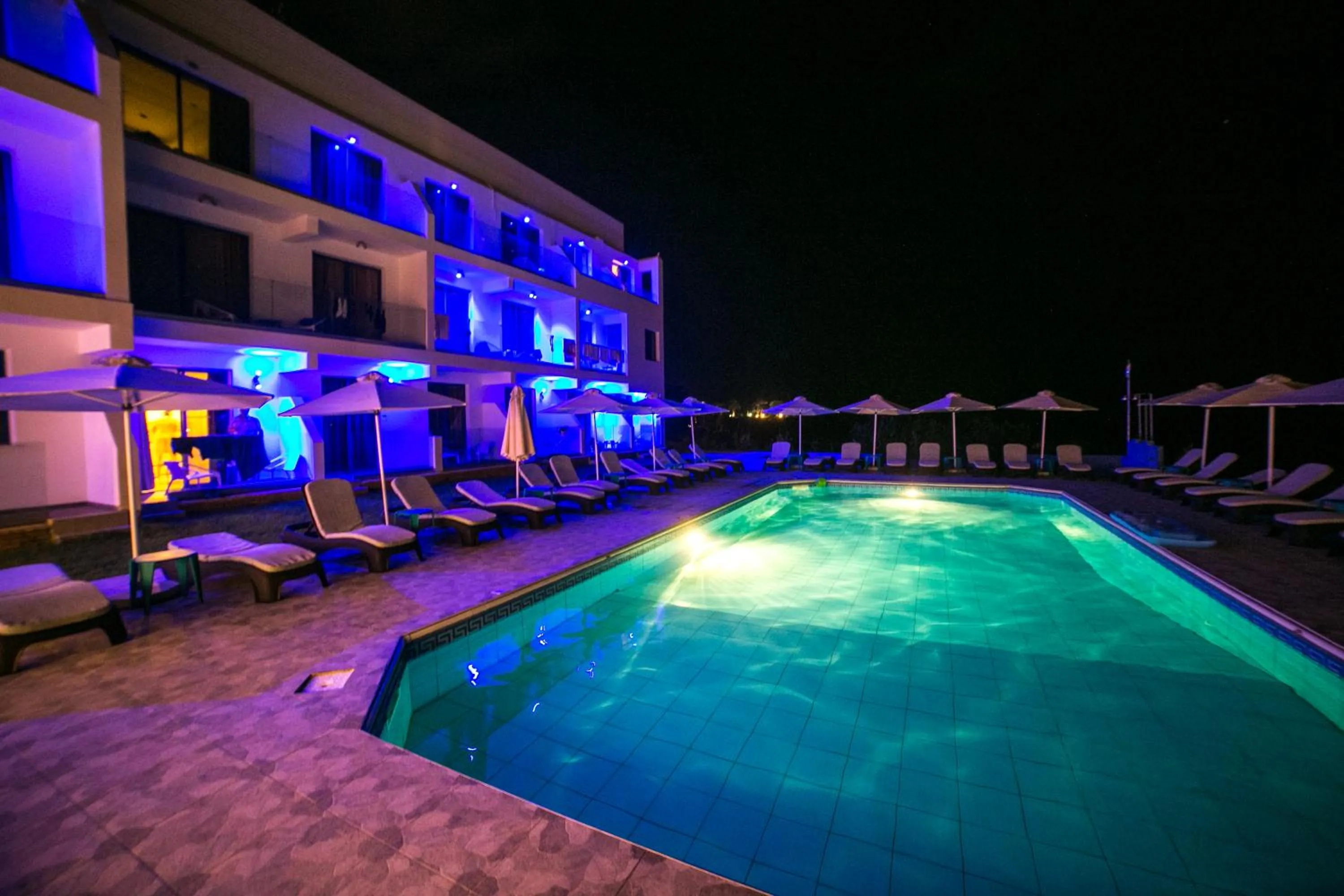 Swimming pool in Marica's Boutique Hotel