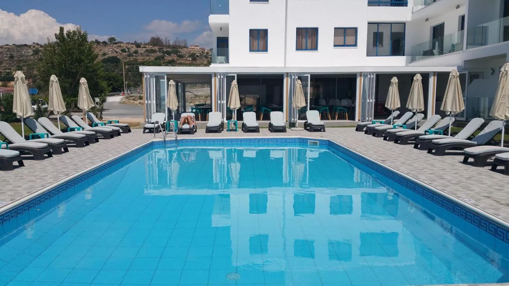 Swimming pool in Marica's Boutique Hotel