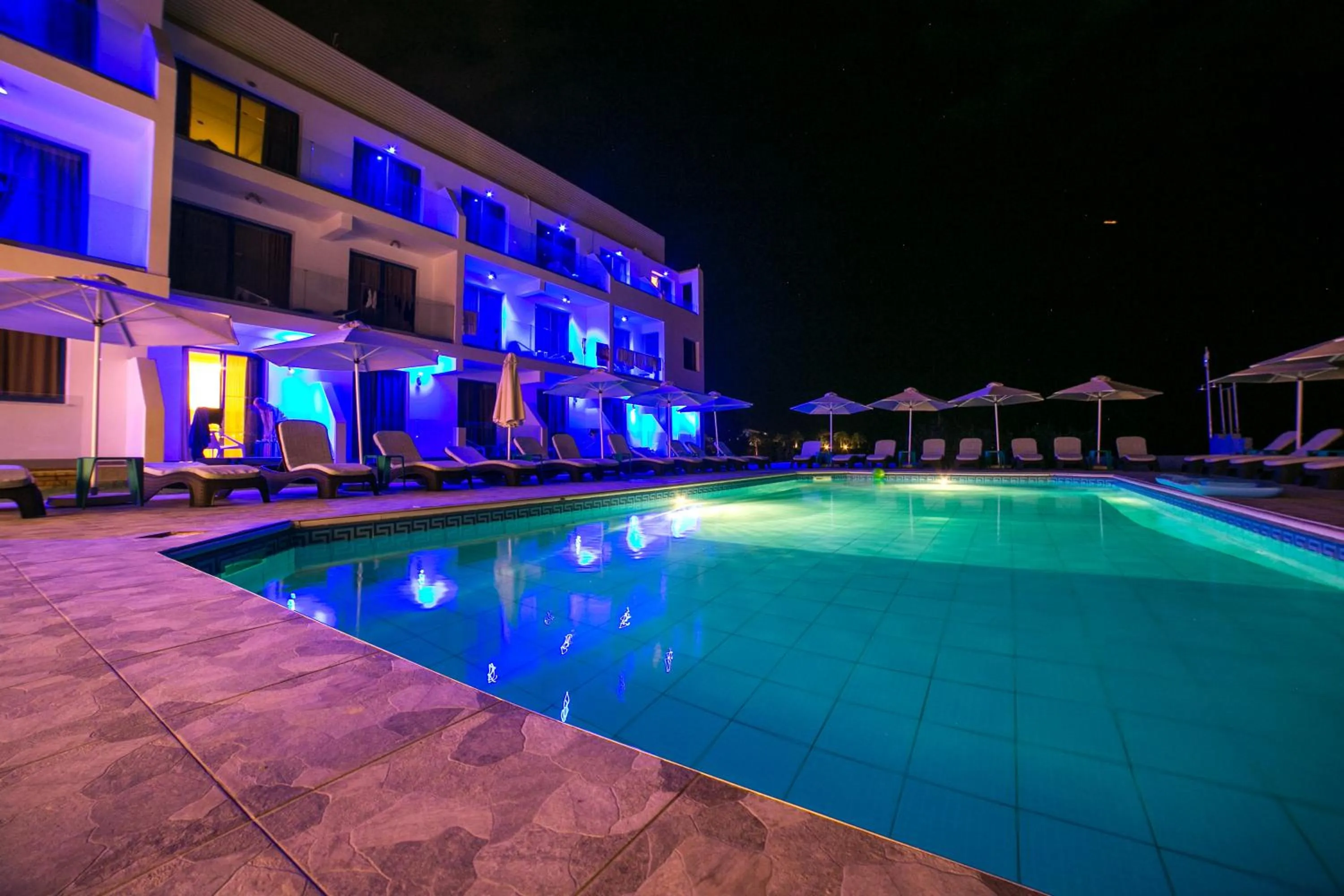 Swimming pool in Marica's Boutique Hotel