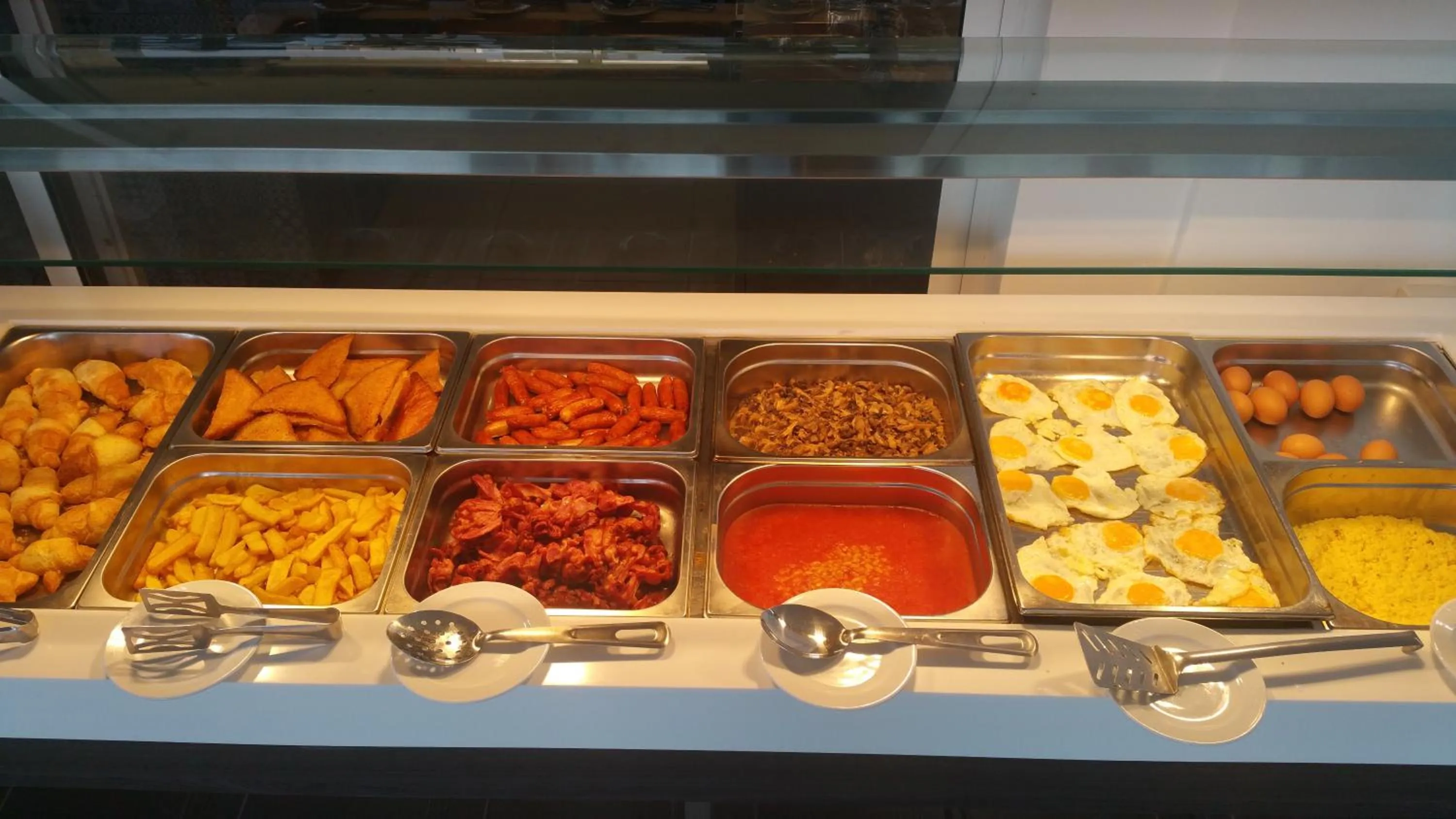 Buffet breakfast in Marica's Boutique Hotel