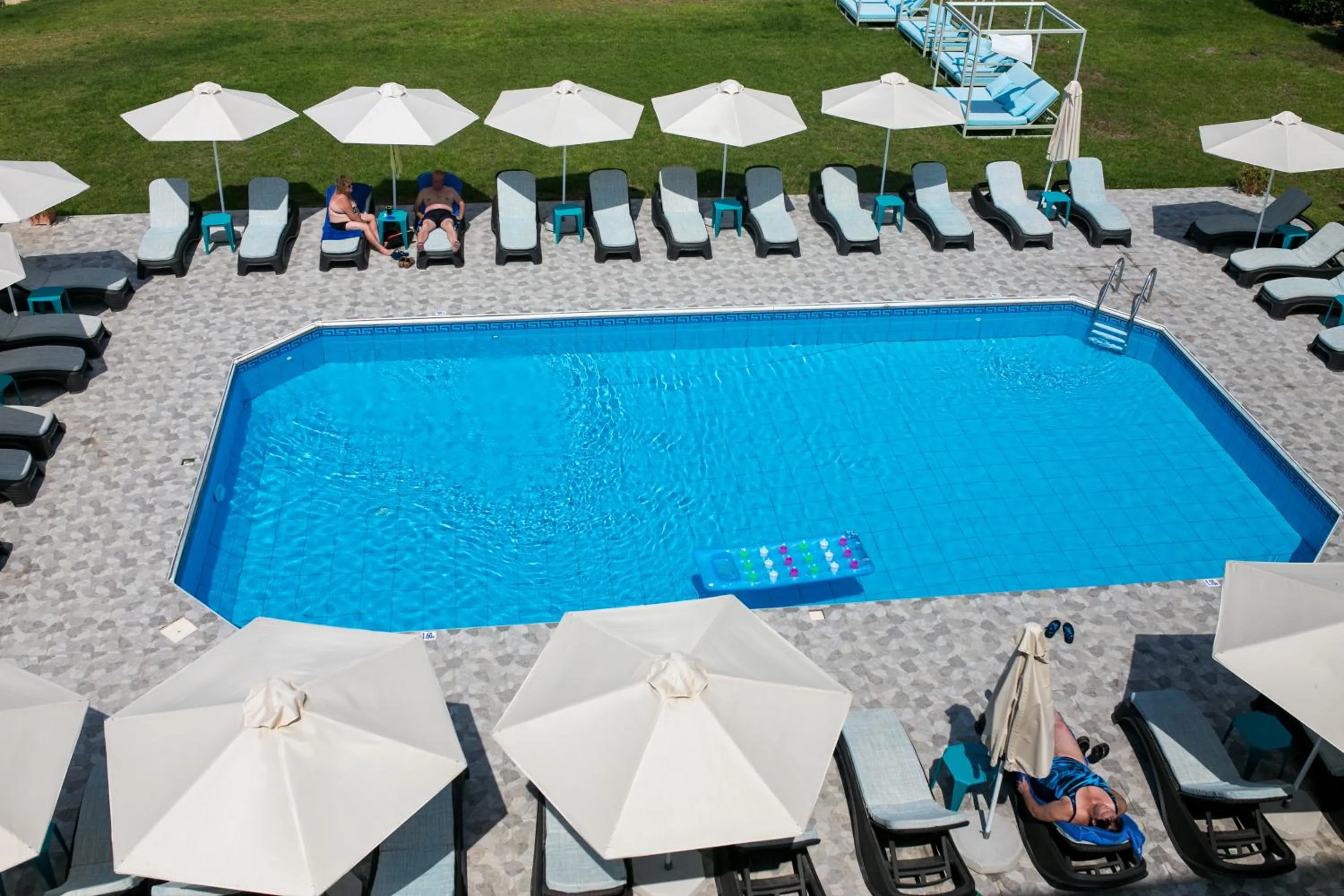 Pool view in Marica's Boutique Hotel