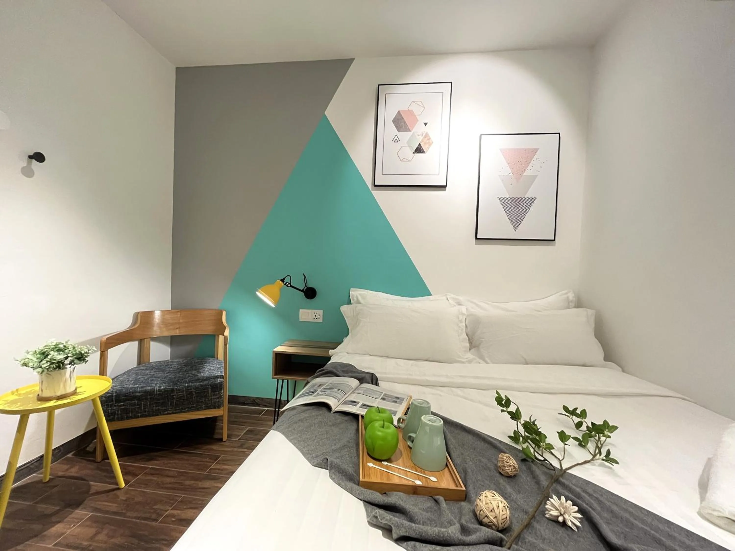 Bed in Apple 1 Hotel Queensbay