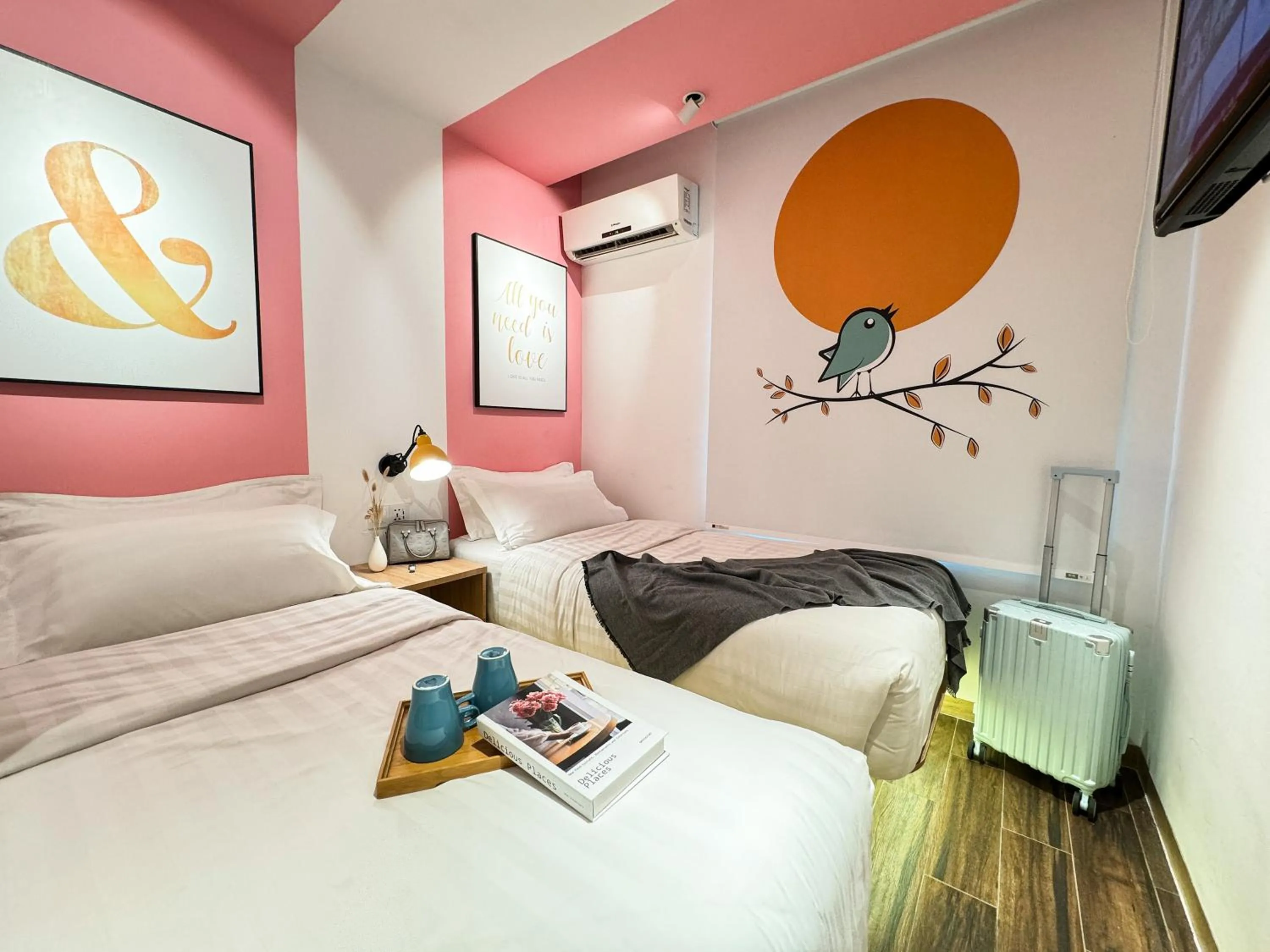 Bed in Apple 1 Hotel Queensbay