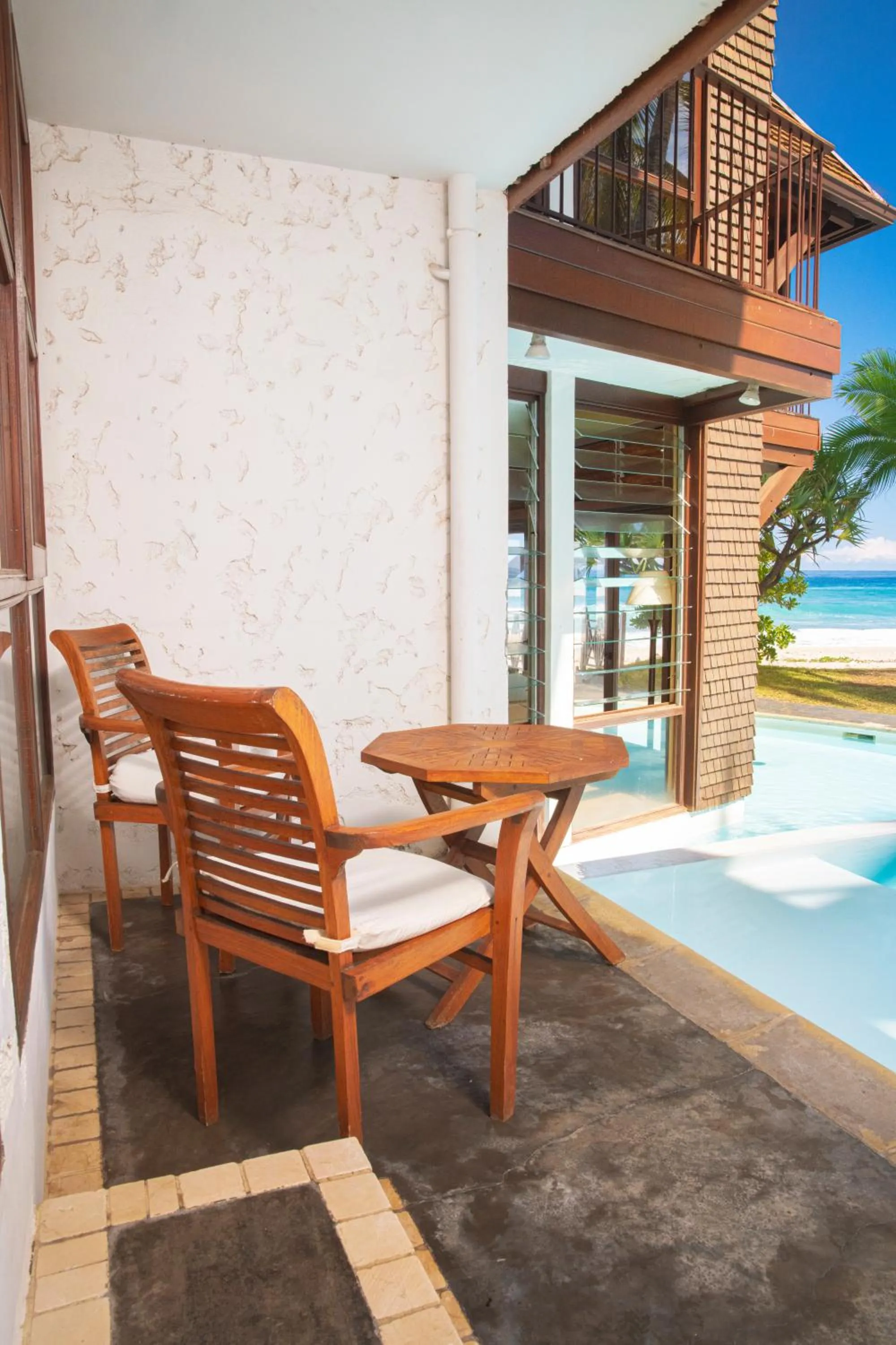 Balcony/Terrace in Le Saint Alexis **** Hotel & Spa