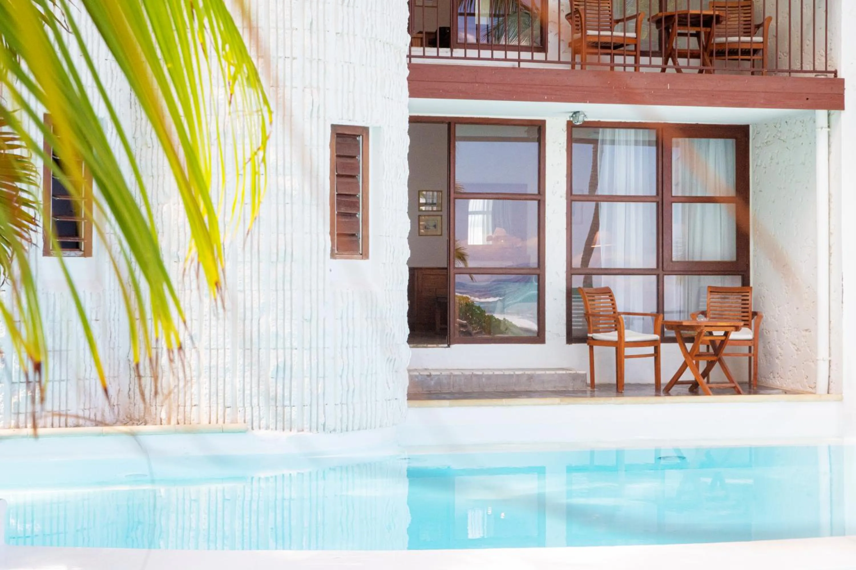 Balcony/Terrace in Le Saint Alexis **** Hotel & Spa