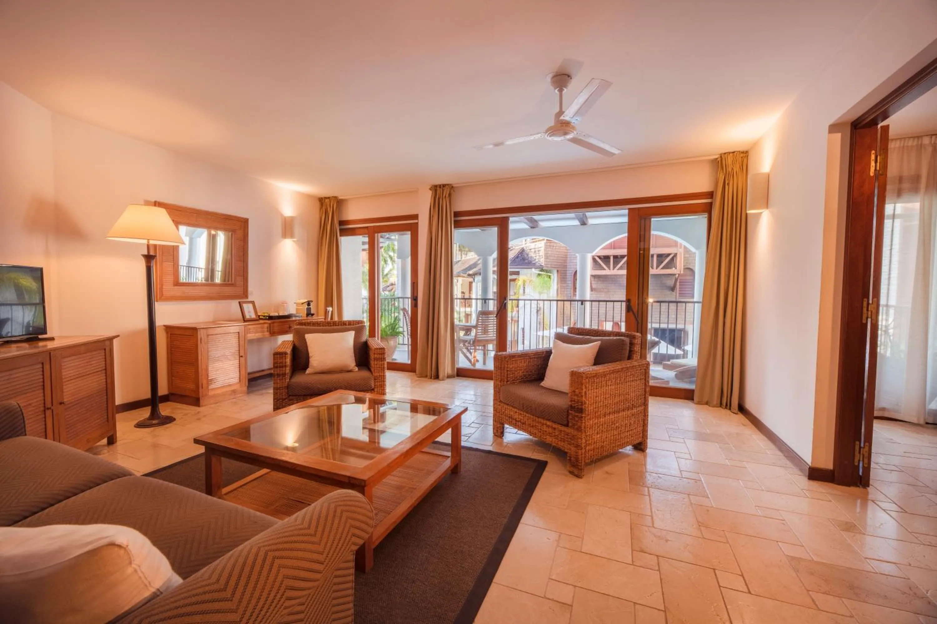 Living room in Le Saint Alexis **** Hotel & Spa