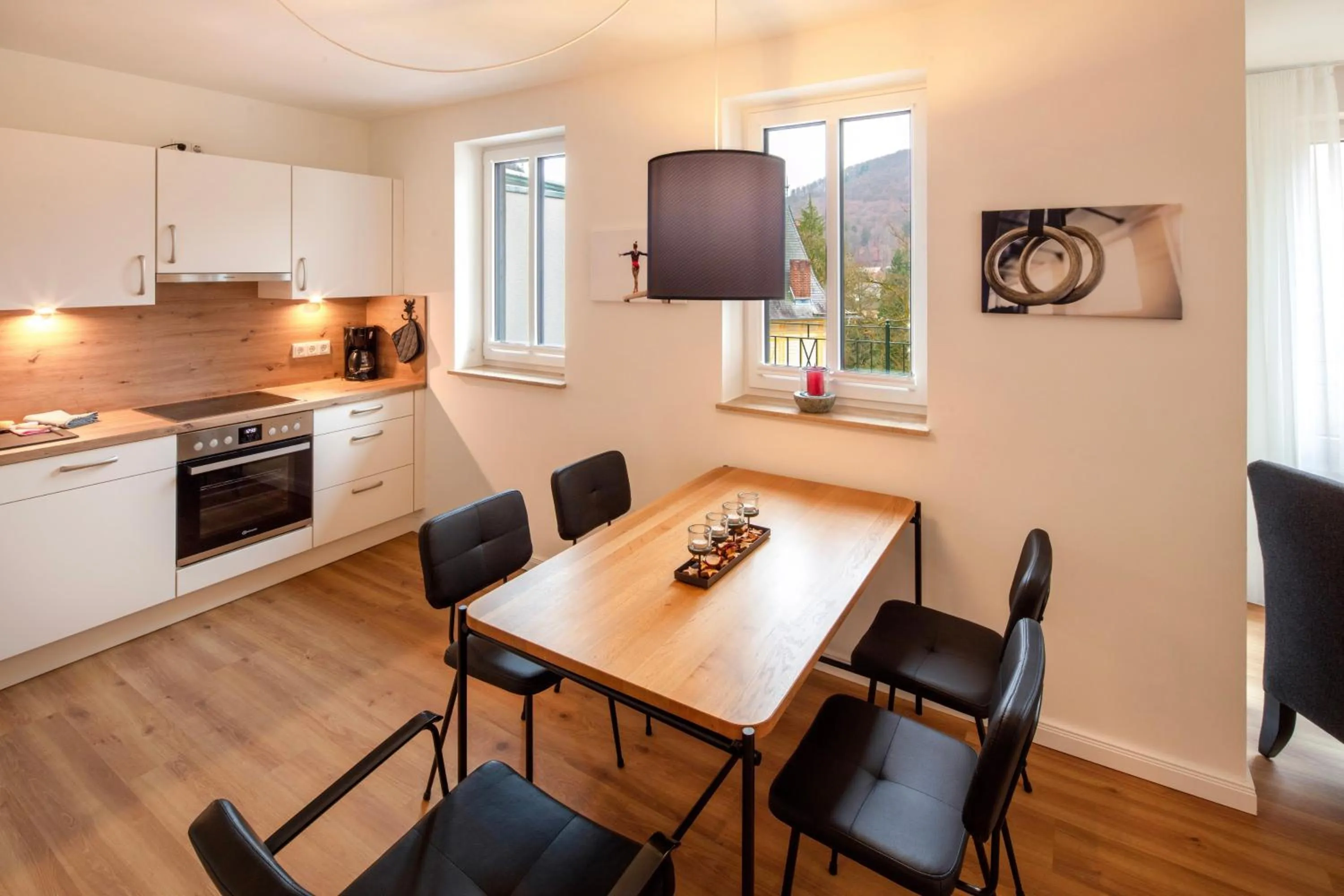 Kitchen or kitchenette in Plumbohms ECHT-HARZ-HOTEL