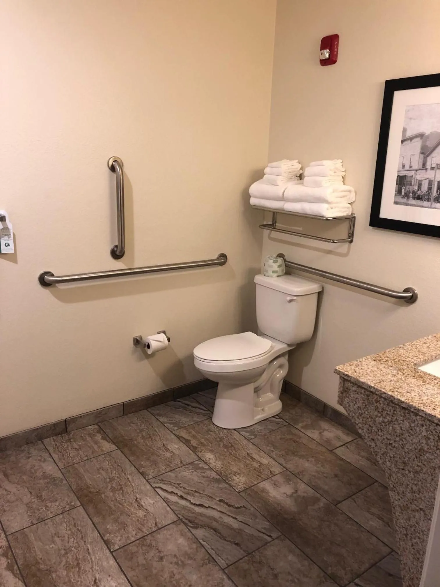 Toilet in Cobblestone Inn and Suites - Ashland