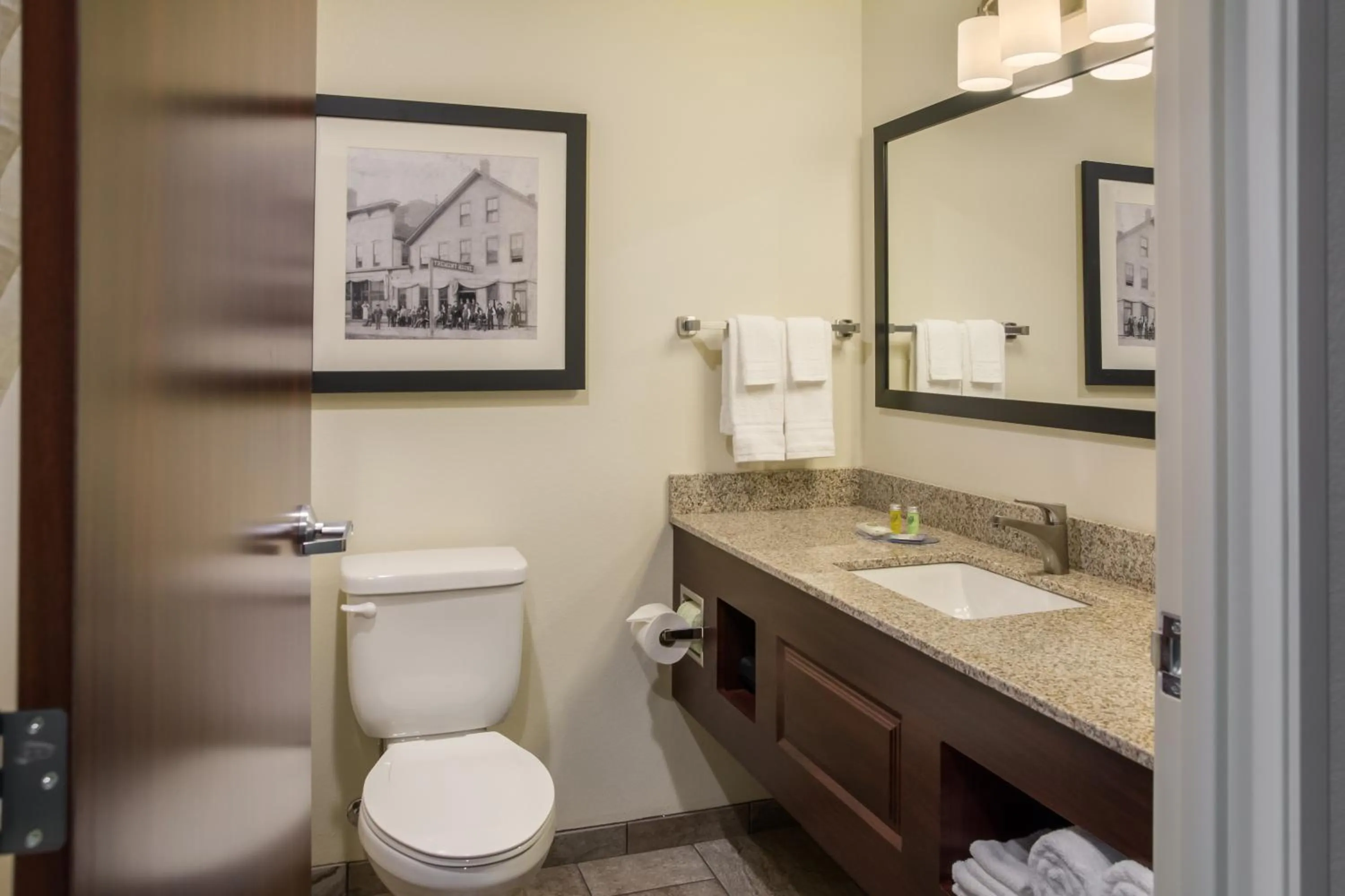 Toilet in Cobblestone Inn and Suites - Ashland