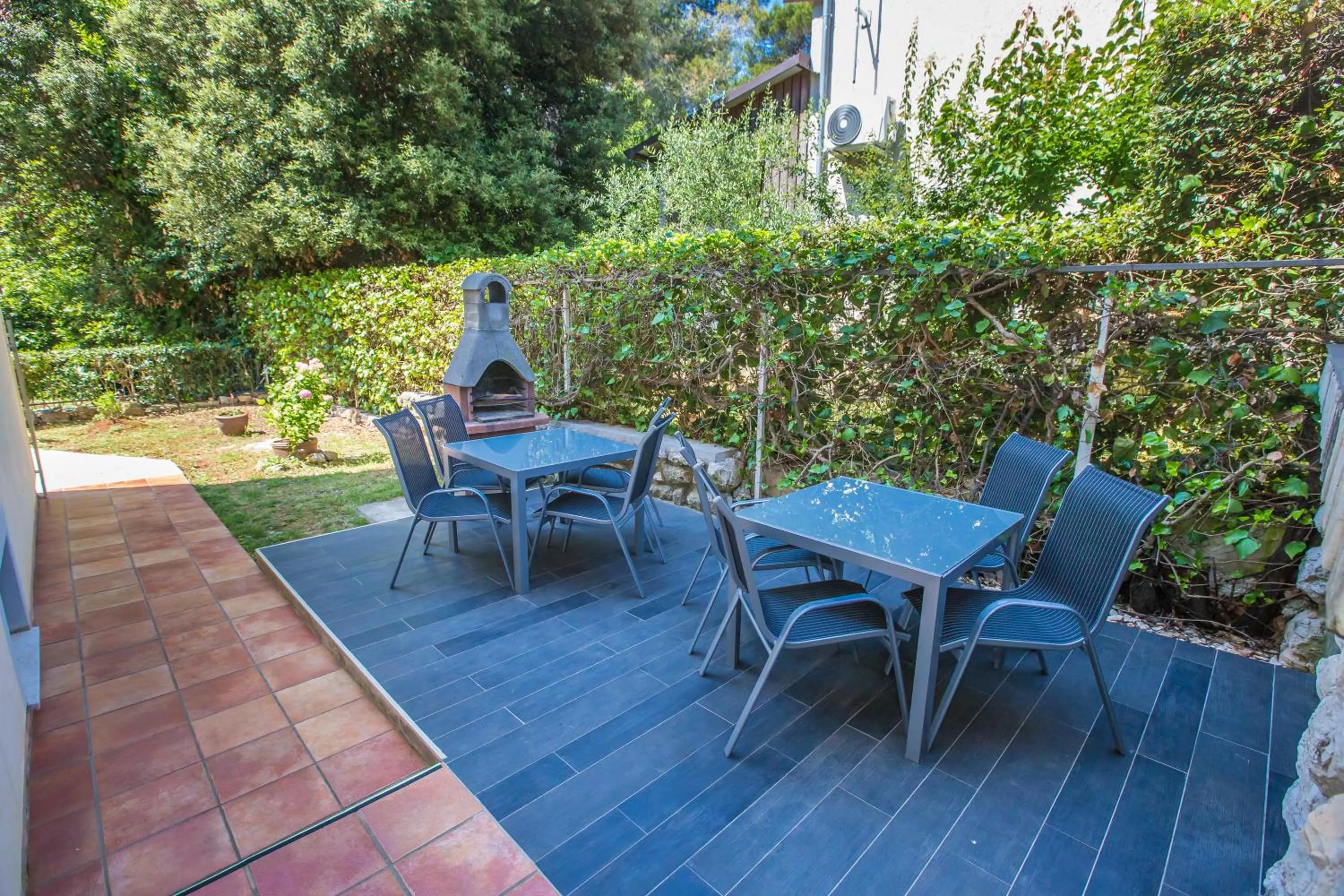 Balcony/Terrace in Apartments Villa Borik