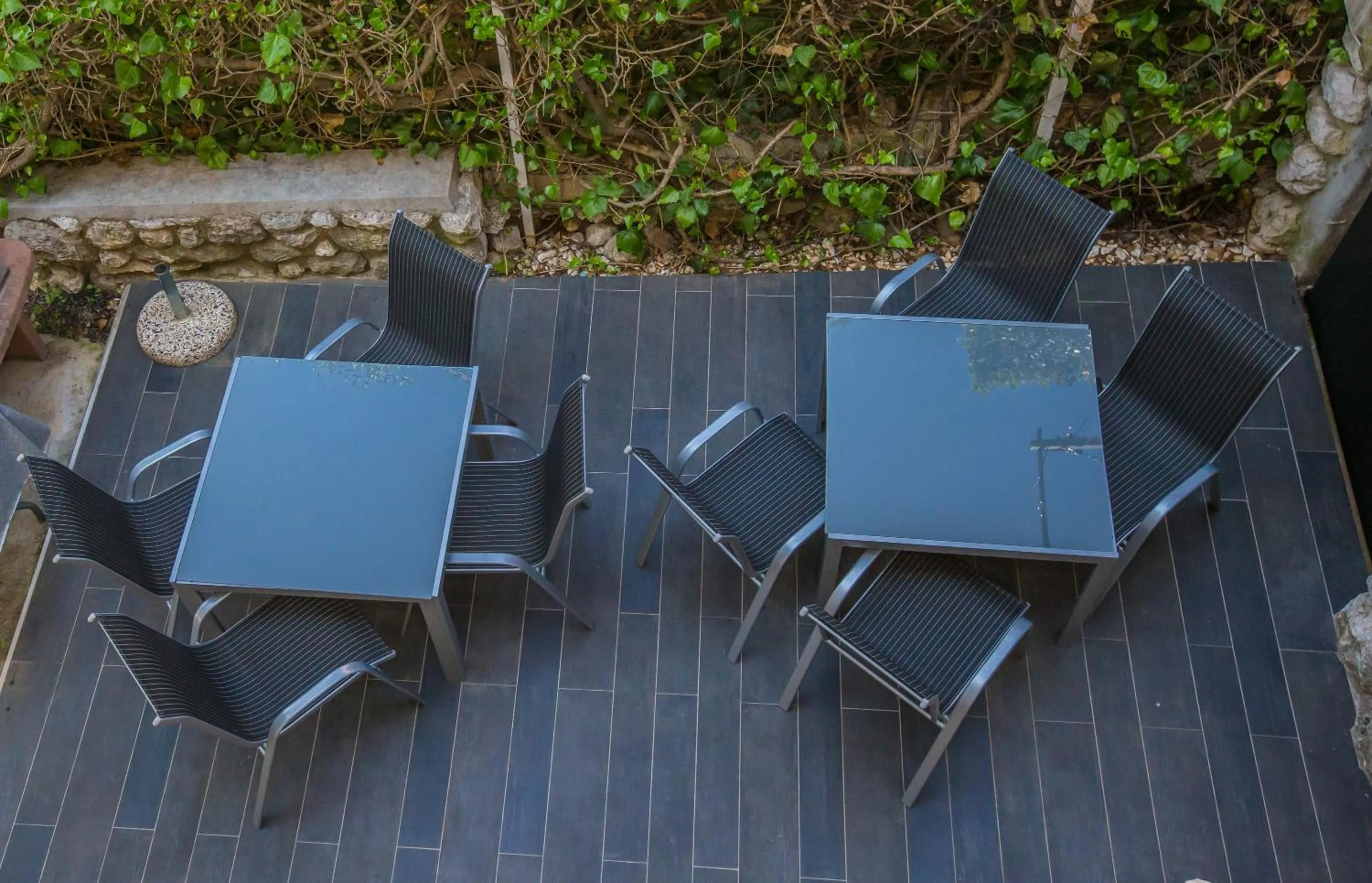 Seating area in Apartments Villa Borik
