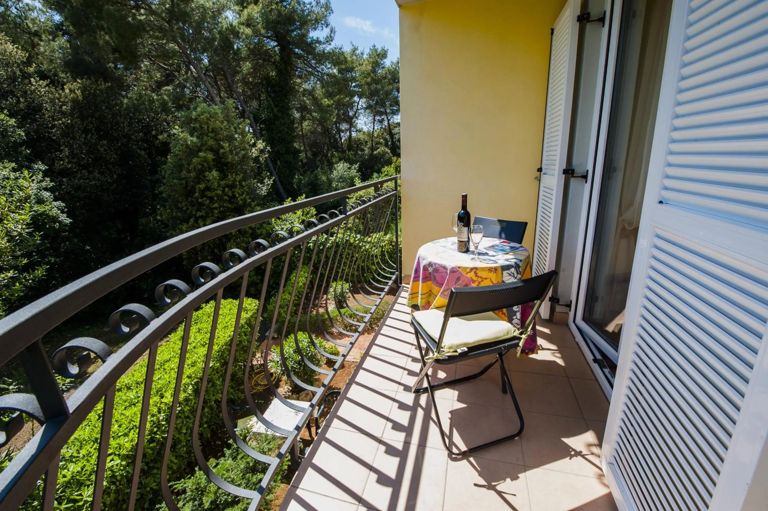 Balcony/Terrace in Apartments Villa Borik