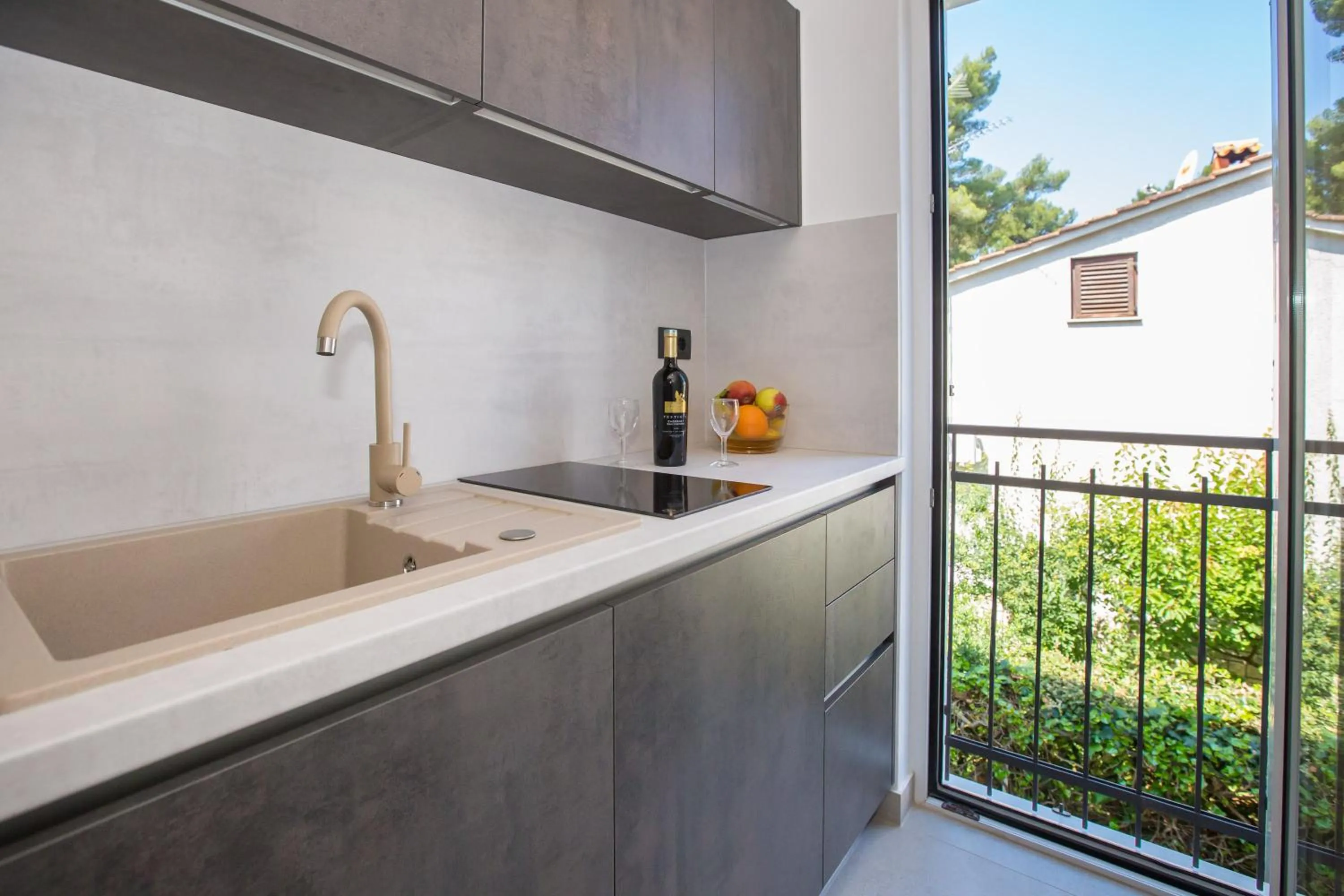 kitchen in Apartments Villa Borik