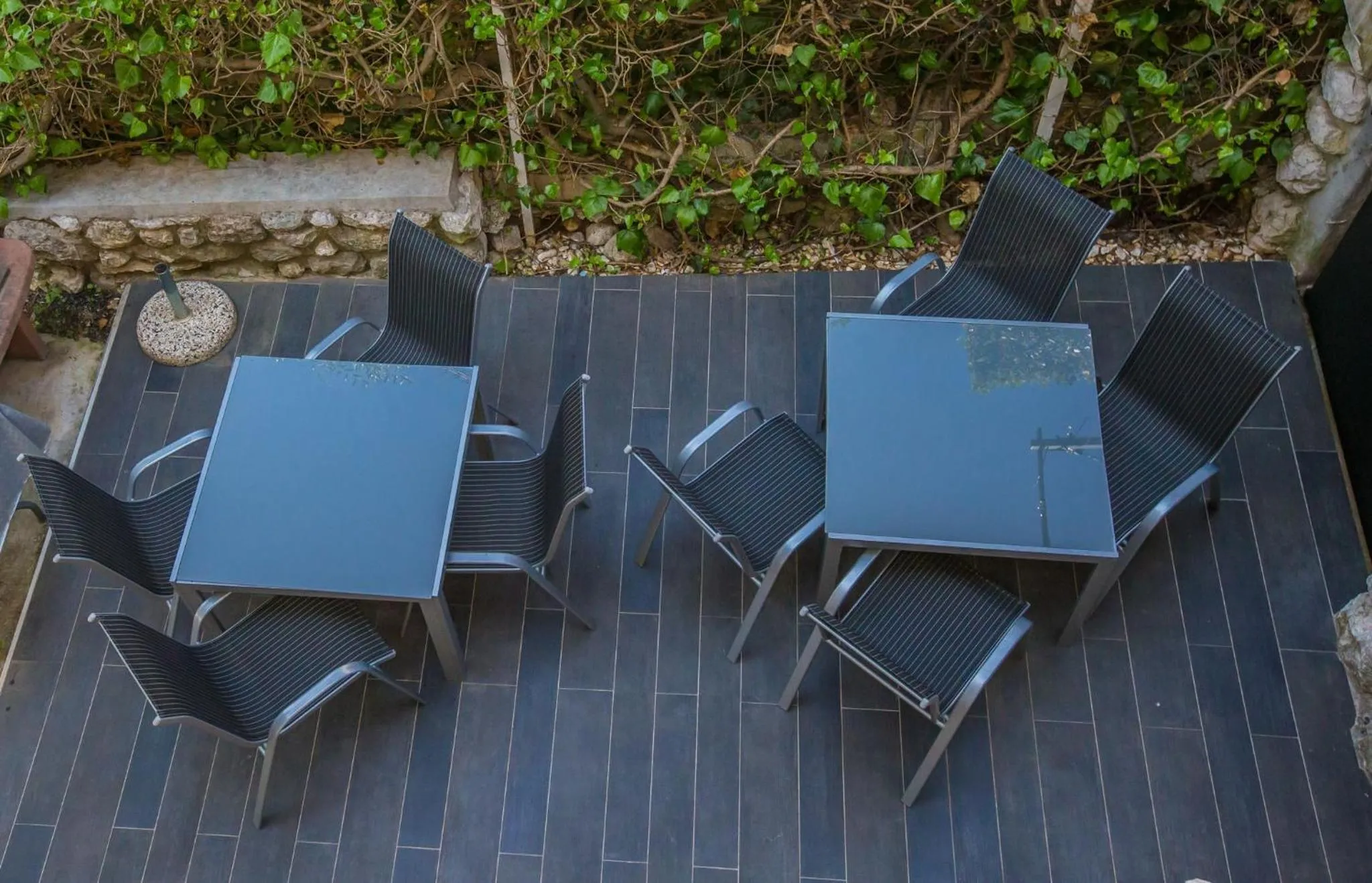 Seating area in Apartments Villa Borik