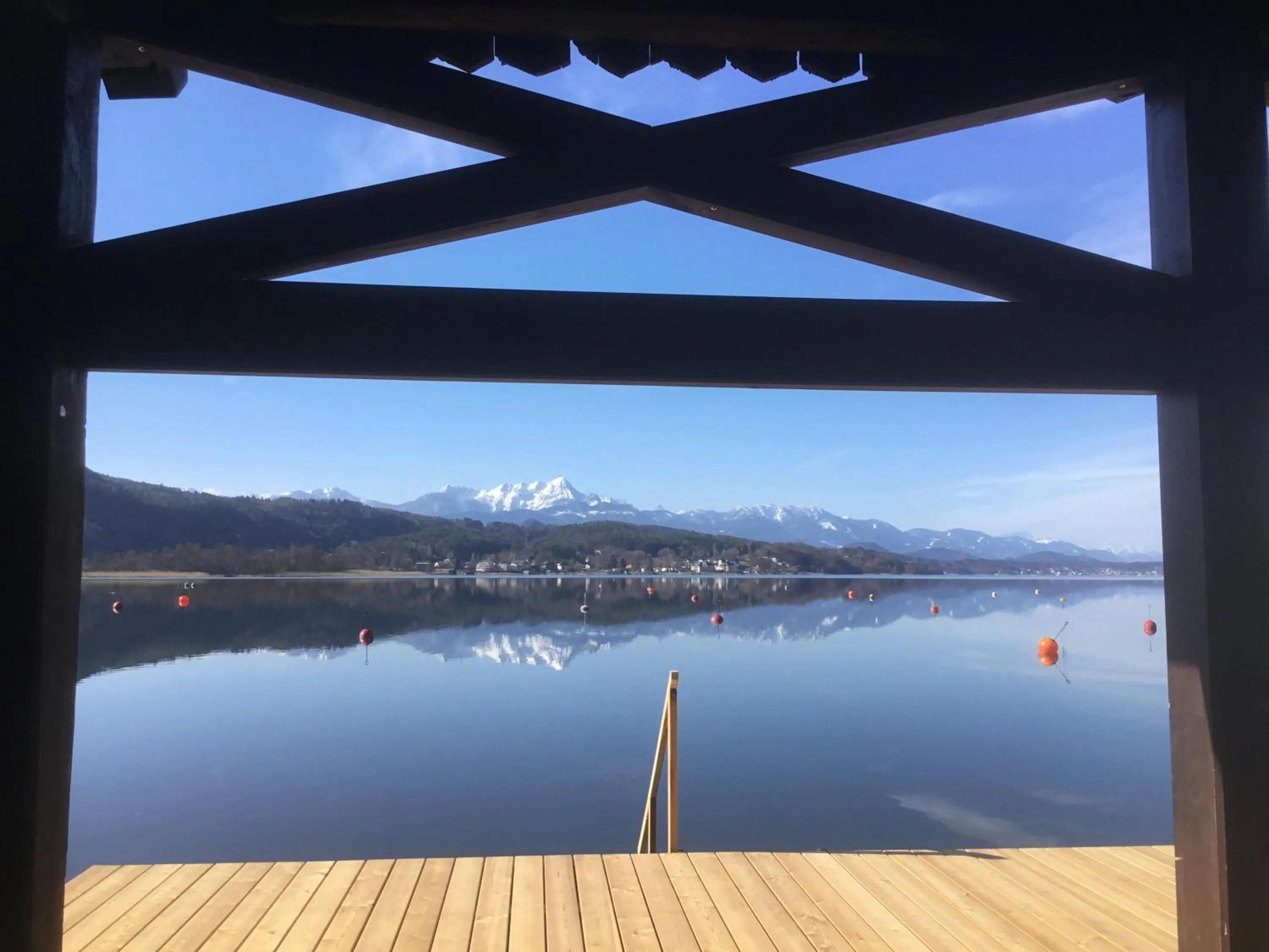 Lake view in Villa Auguste