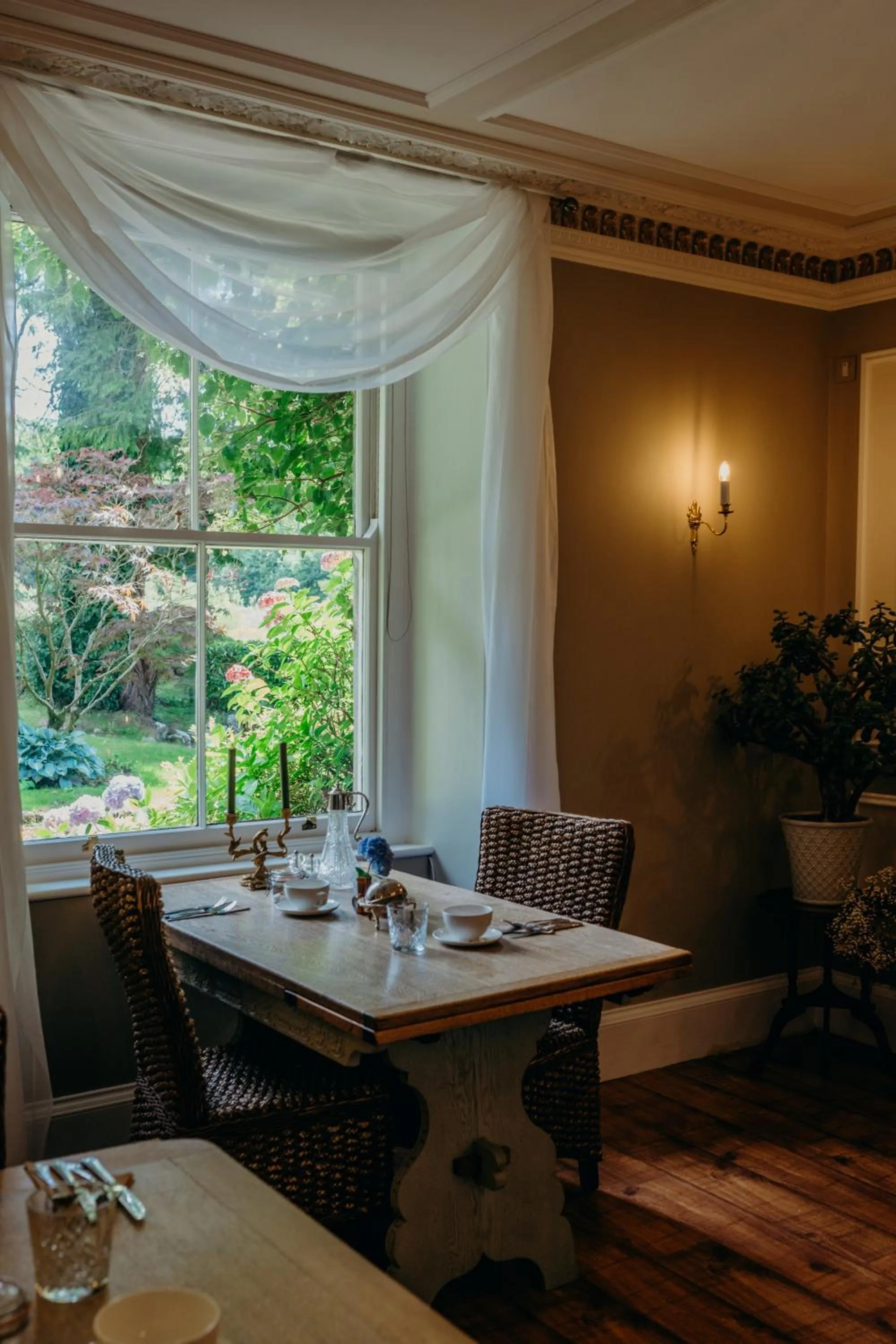 Dining area in Lydford House