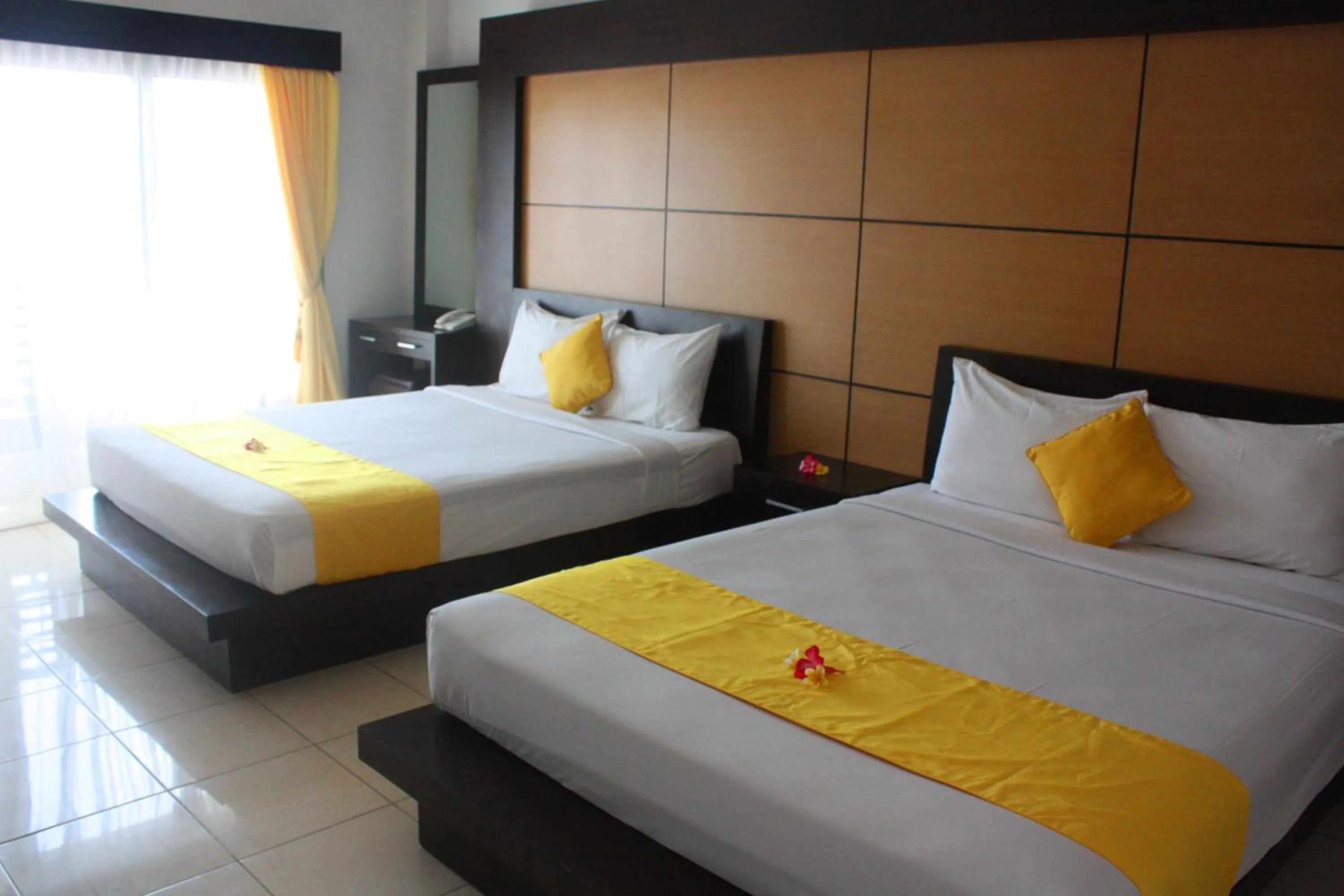 Bed in Mamo Hotel Uluwatu