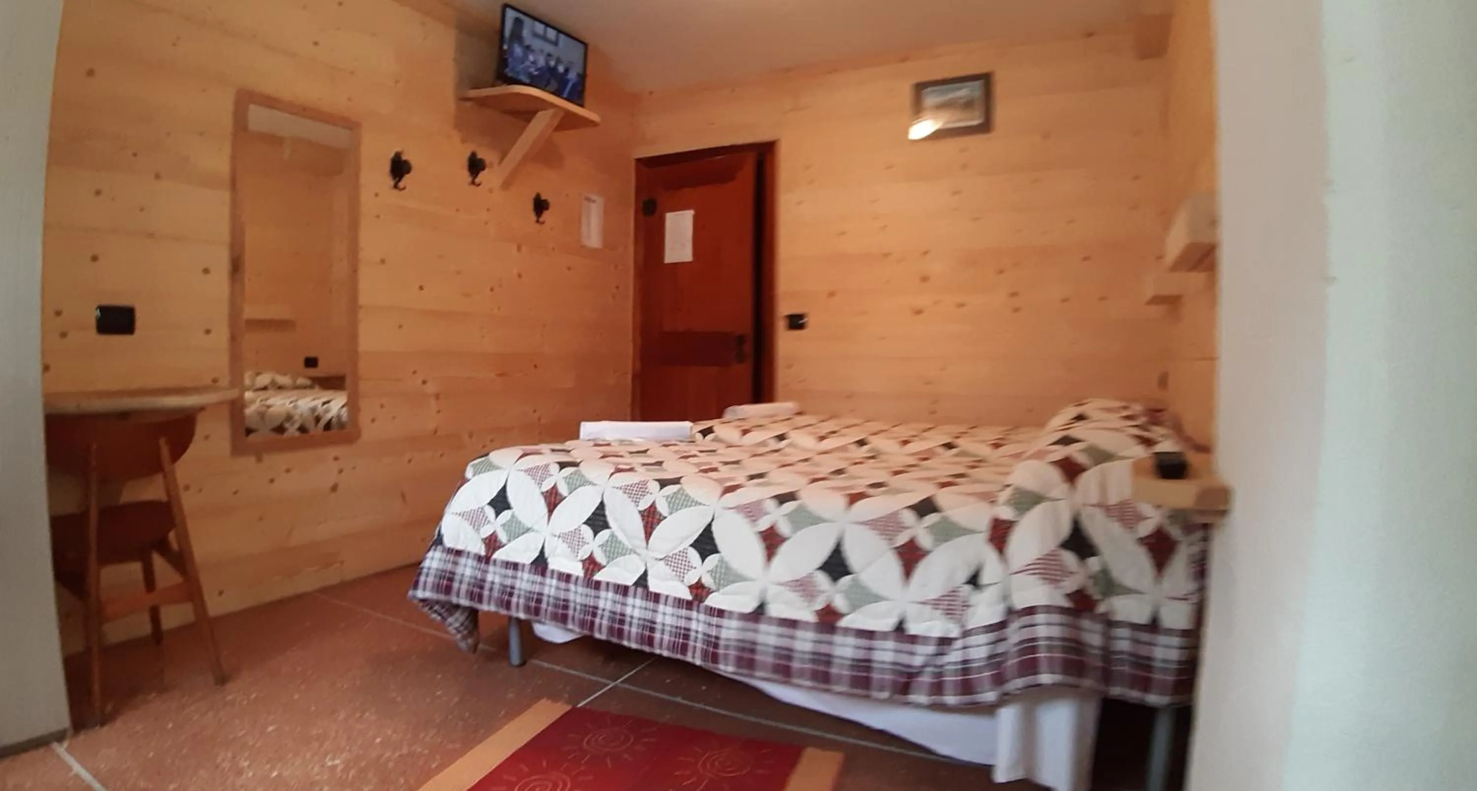 Bedroom, Bed in Albergo Cioccarelli