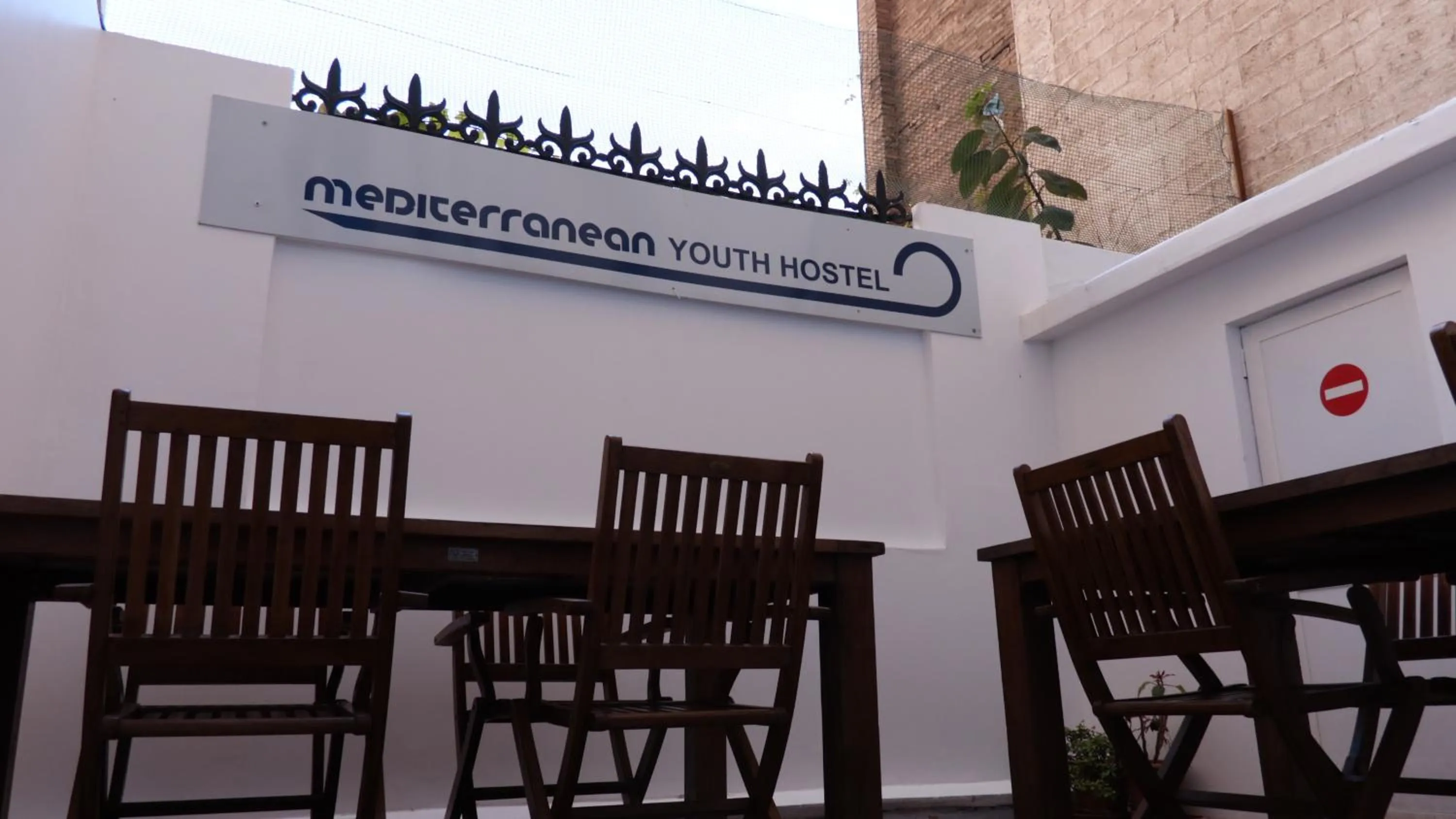 Balcony/Terrace in Mediterranean Hostel Barcelona