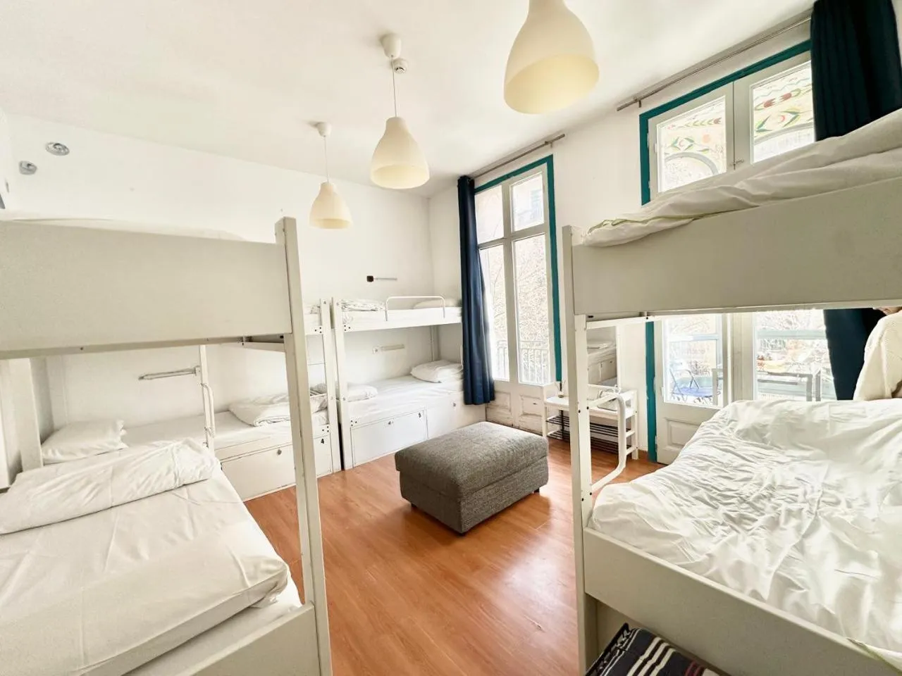 Bed in Mediterranean Hostel Barcelona