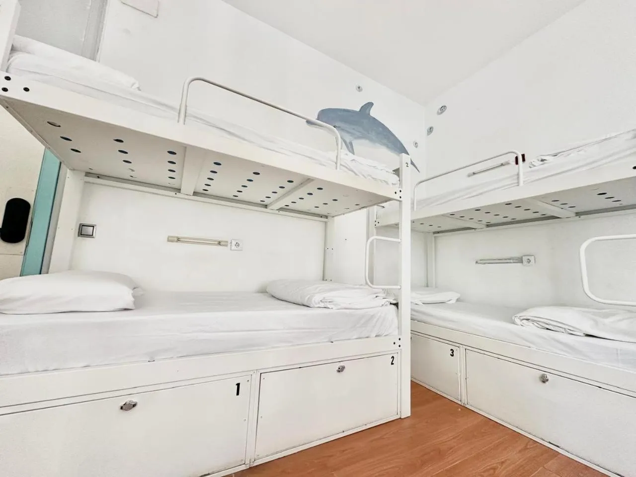 Bed in Mediterranean Hostel Barcelona