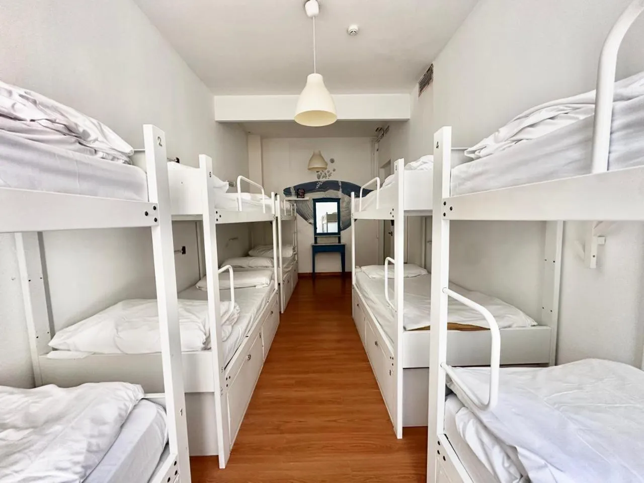 Bed in Mediterranean Hostel Barcelona