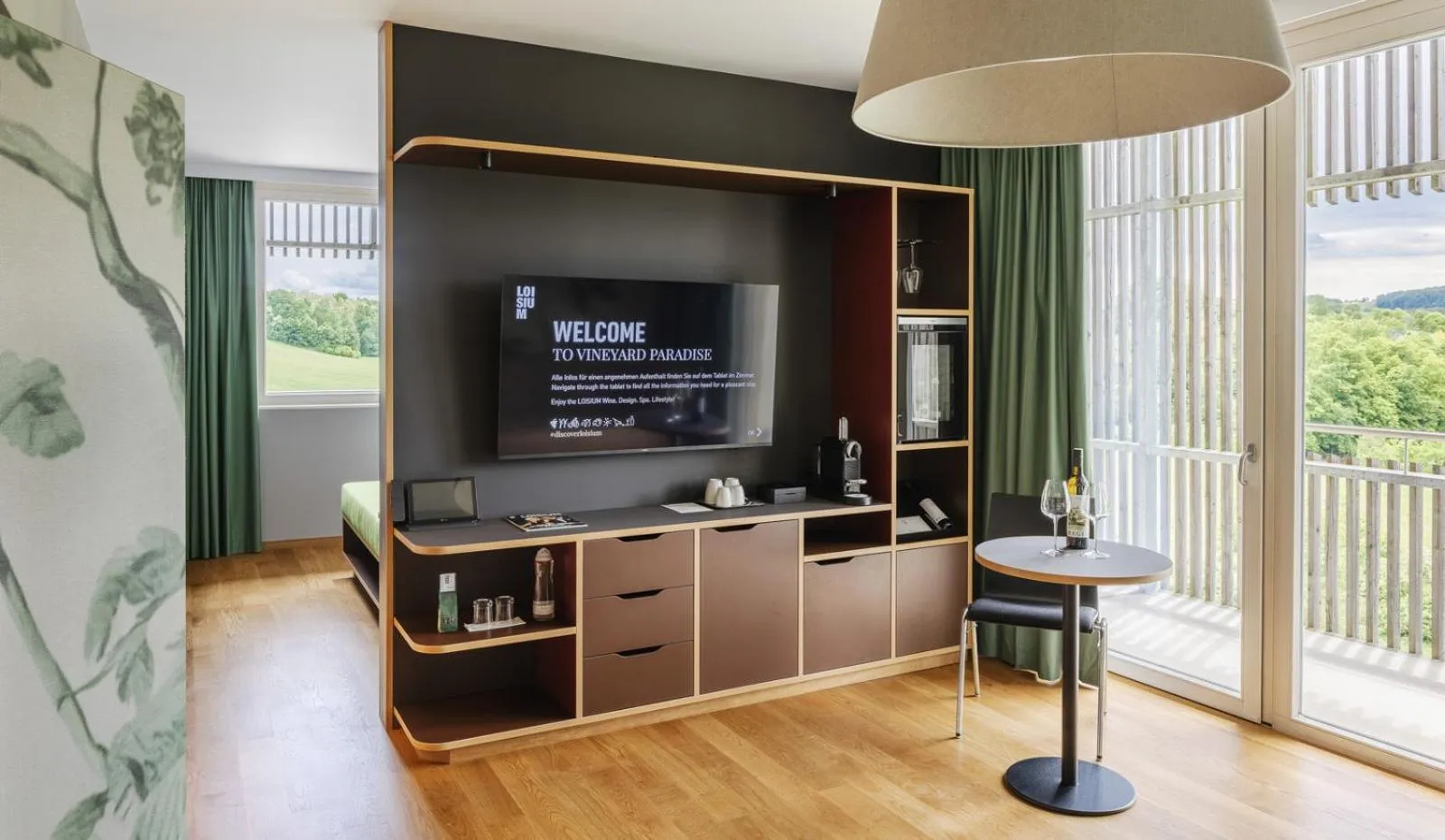 TV and multimedia in LOISIUM Wine & Spa Hotel Südsteiermark