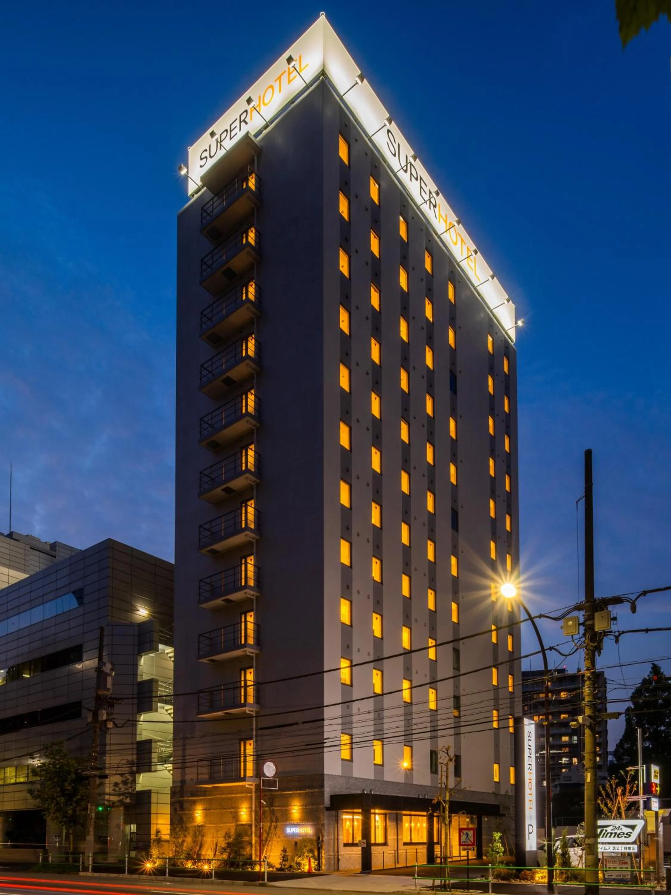 Property building in Super Hotel Tokyo Shiba