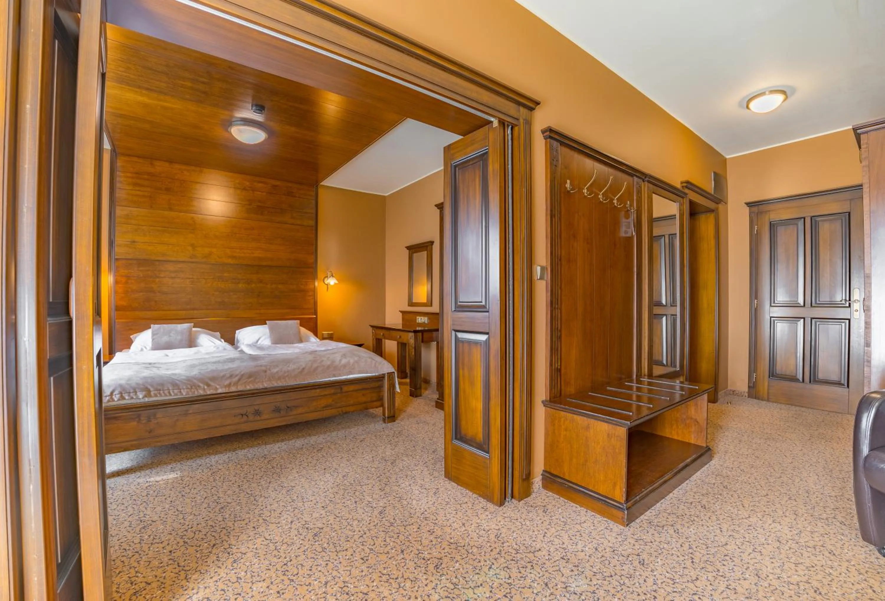 Photo of the whole room, Bed in APLEND Wellness Hotel Borovica