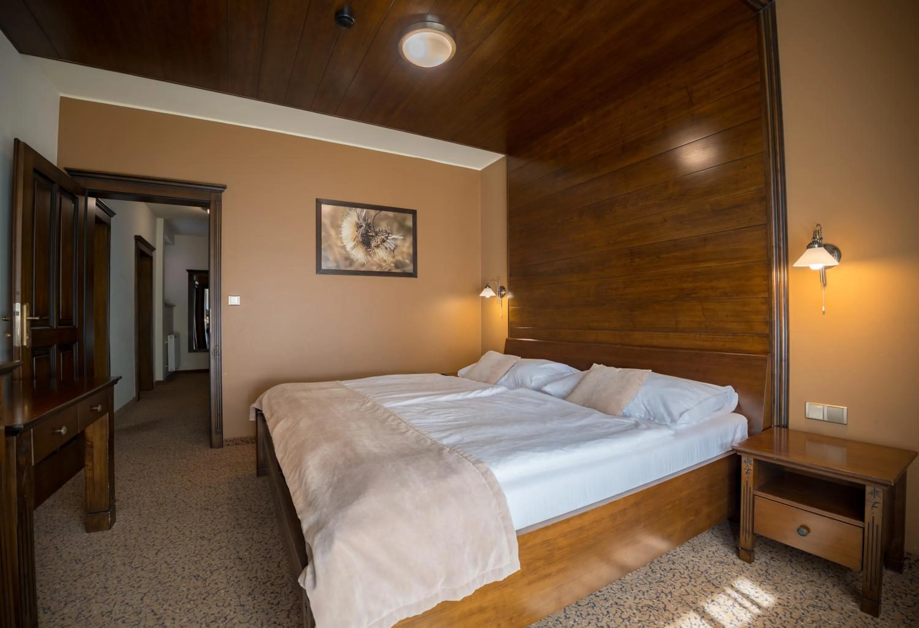 Photo of the whole room, Bed in APLEND Wellness Hotel Borovica