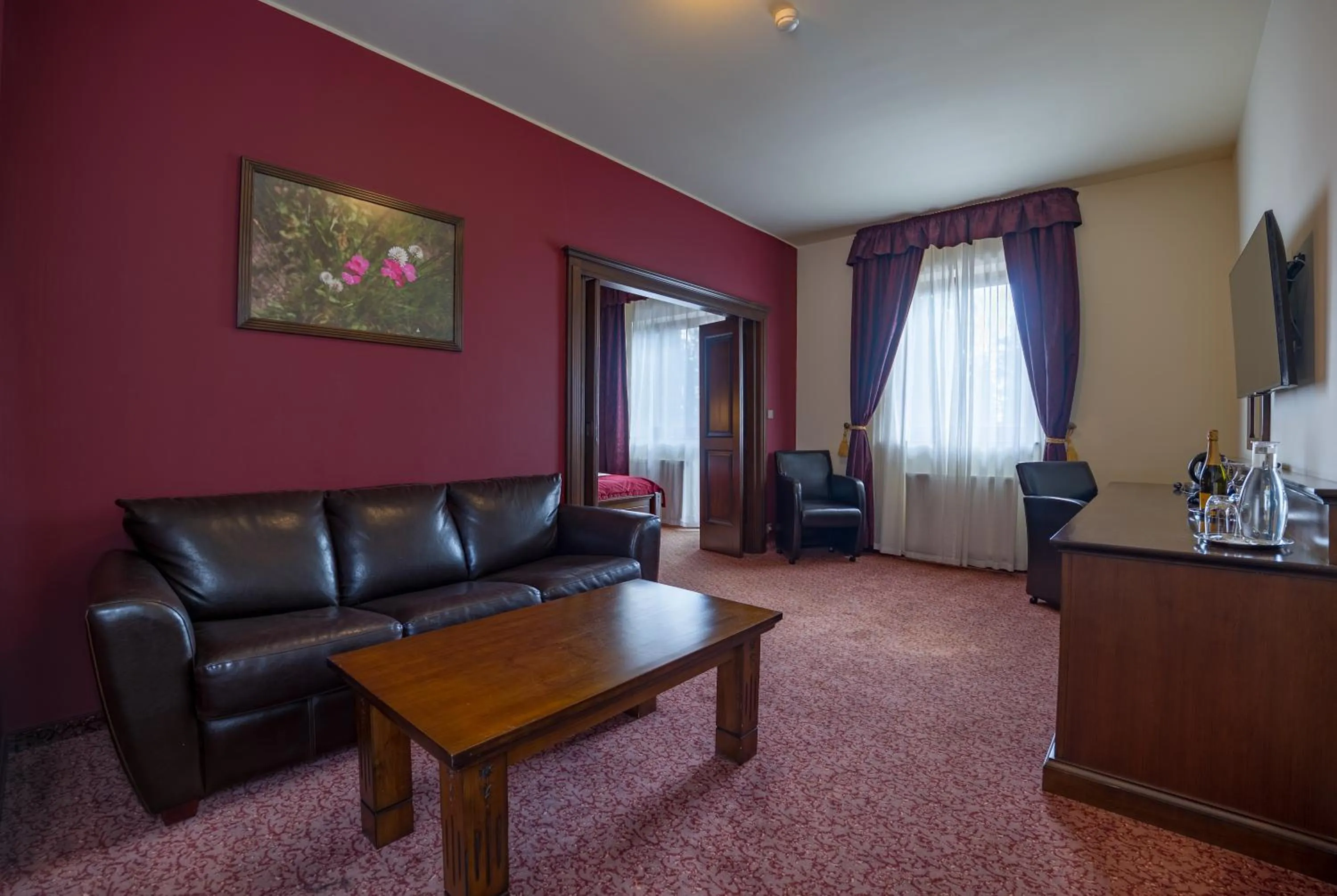 Living room in APLEND Wellness Hotel Borovica