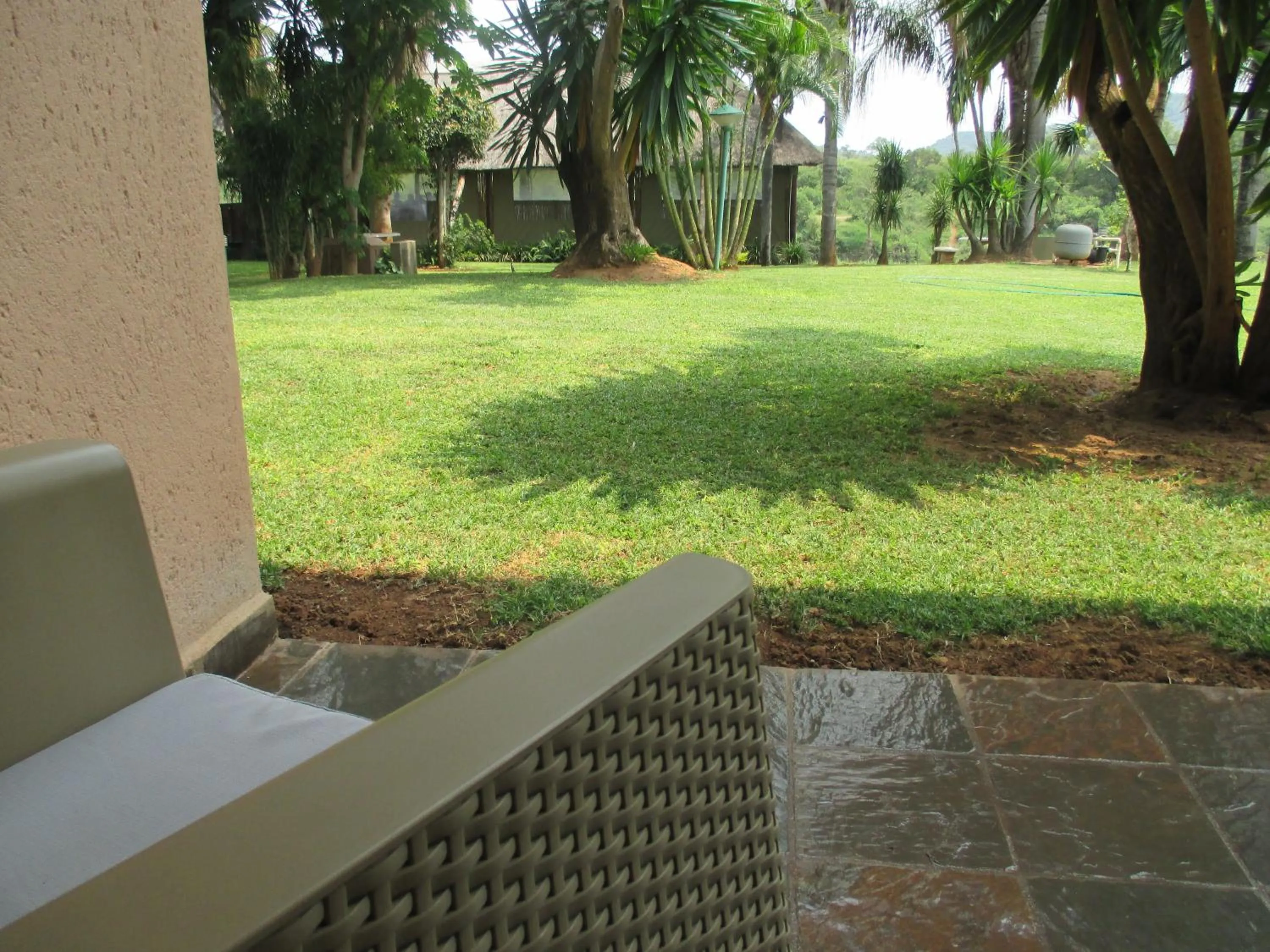 Patio in Rio Vista Lodge