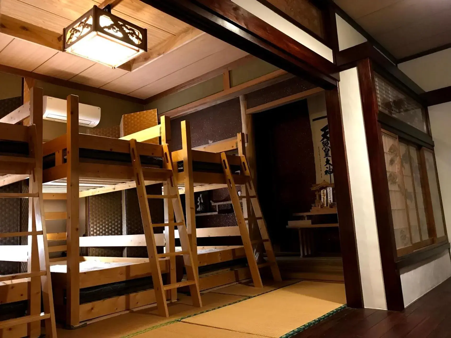 Bunk Bed in Female Dormitory Room in Guesthouse Wasabi Bunk Bed in Female Dormitory Room in Guesthouse Wasabi