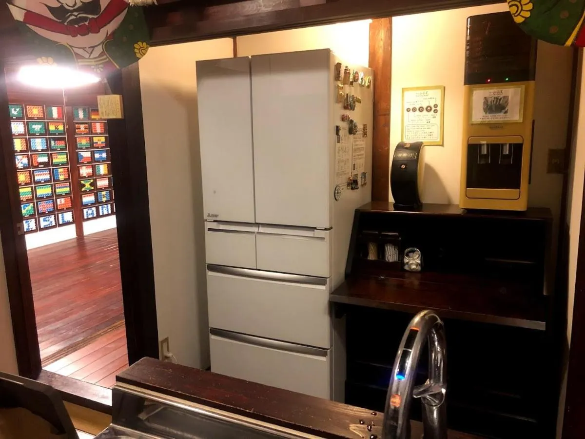 Kitchen or kitchenette in Guesthouse Wasabi