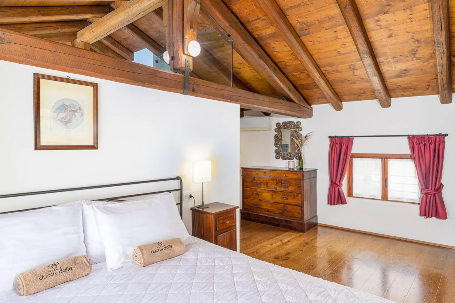 Bedroom, Bed in Duca Di Dolle Wine & Relais