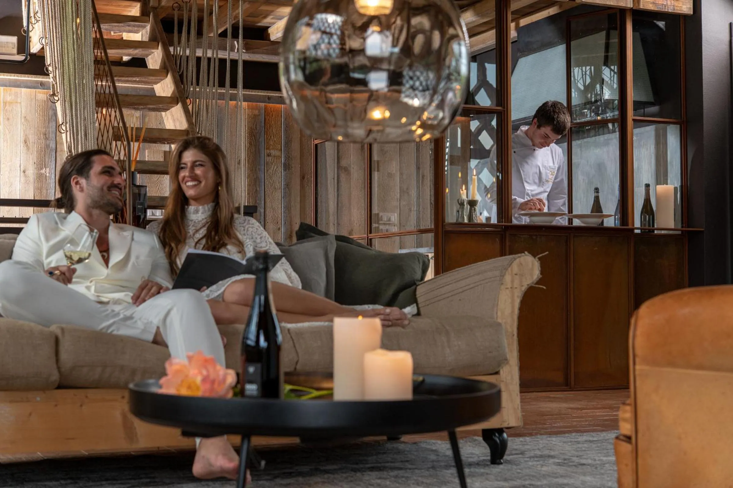 Seating area in Duca Di Dolle Wine & Relais