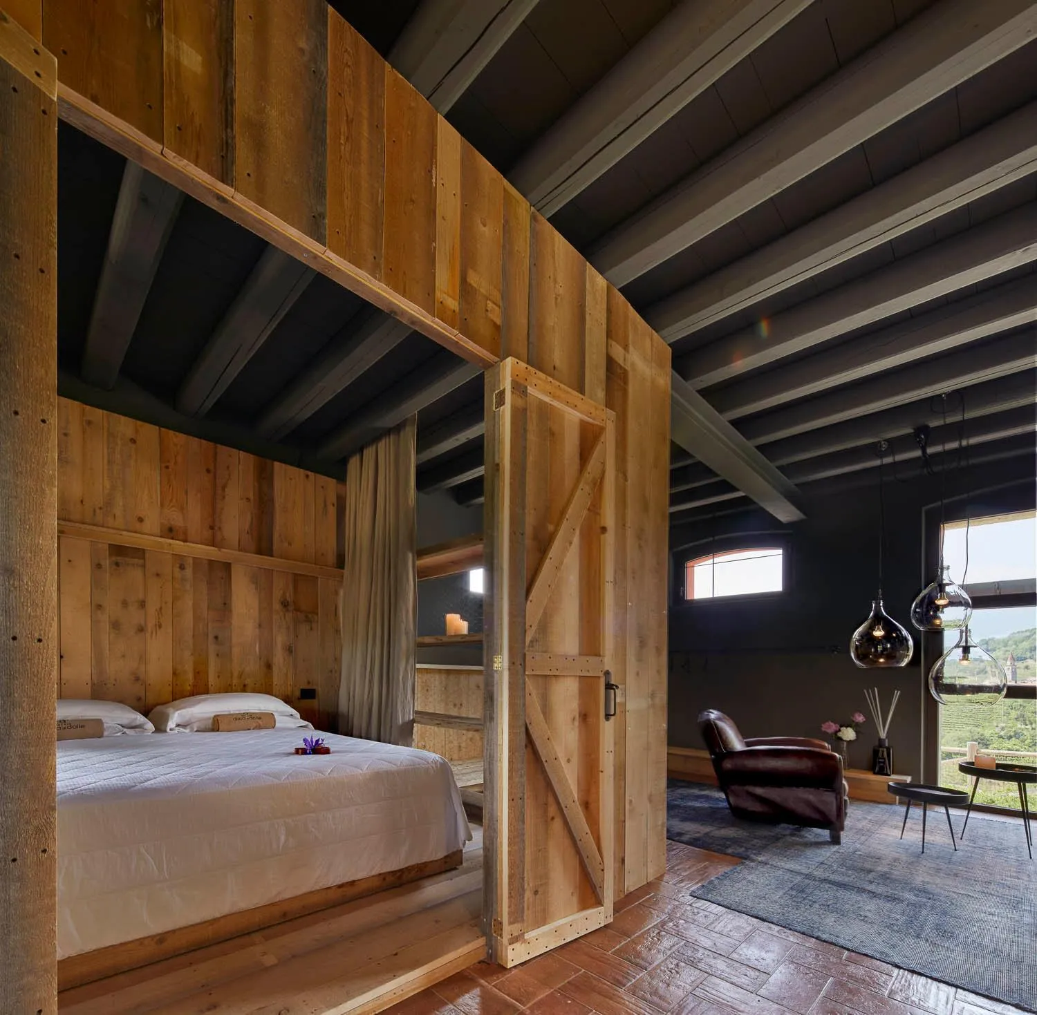 Photo of the whole room, Bed in Duca Di Dolle Wine & Relais