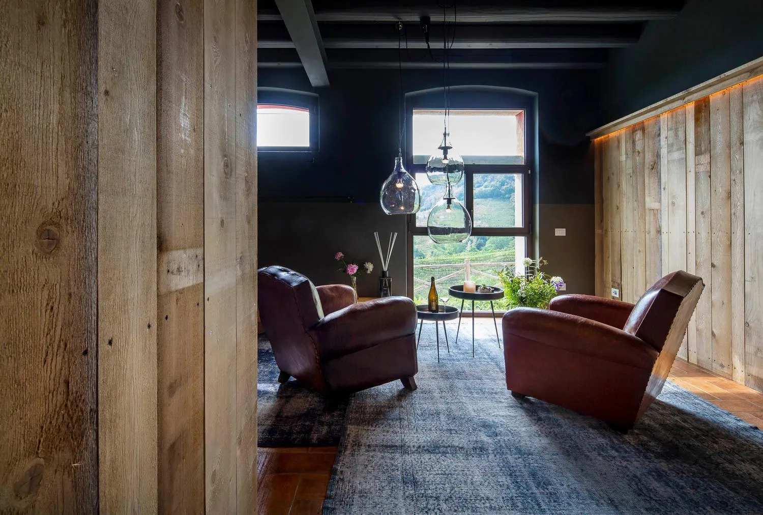 Living room in Duca Di Dolle Wine & Relais