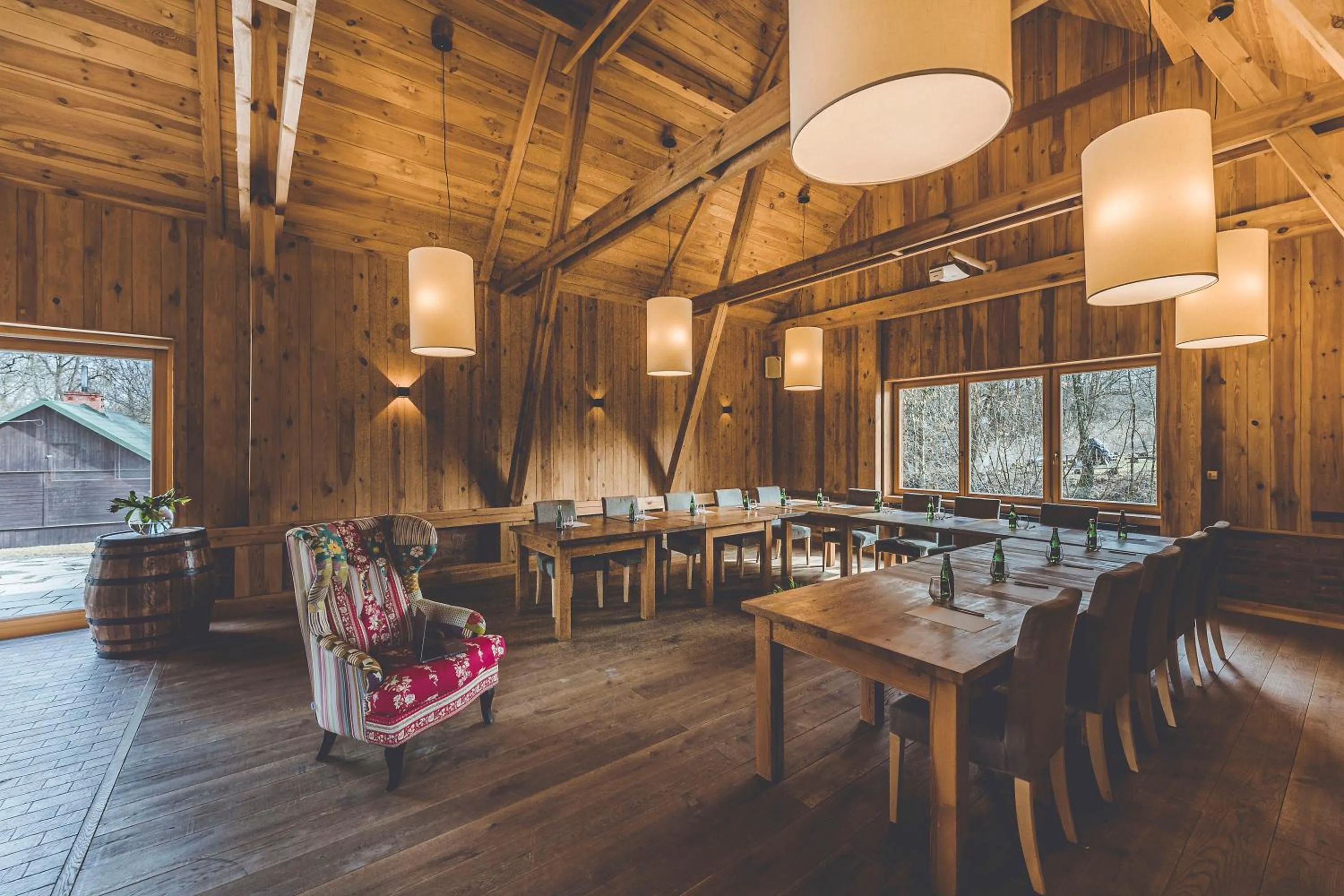 Meeting/conference room in Łubinowe Wzgórze - Wioska Zdrowia