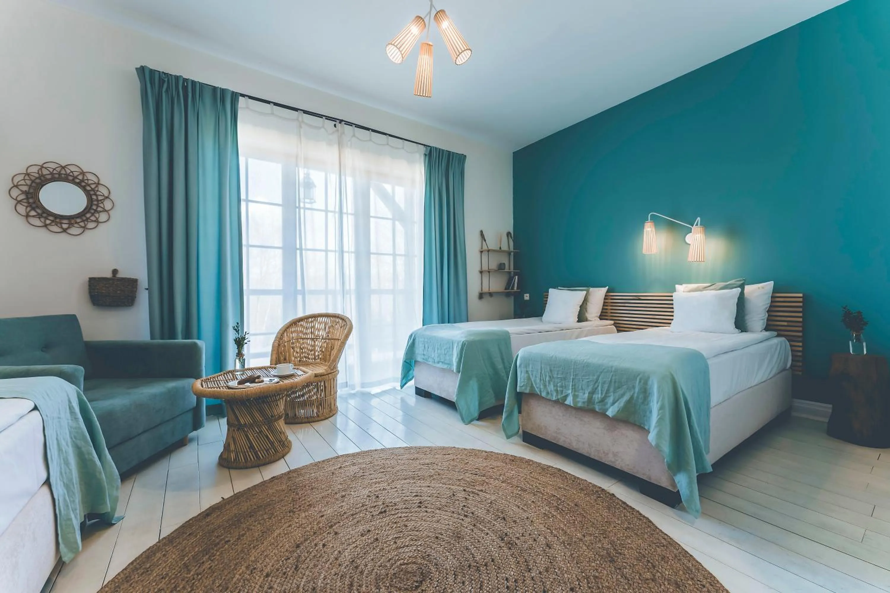 Photo of the whole room, Bed in Łubinowe Wzgórze - Wioska Zdrowia