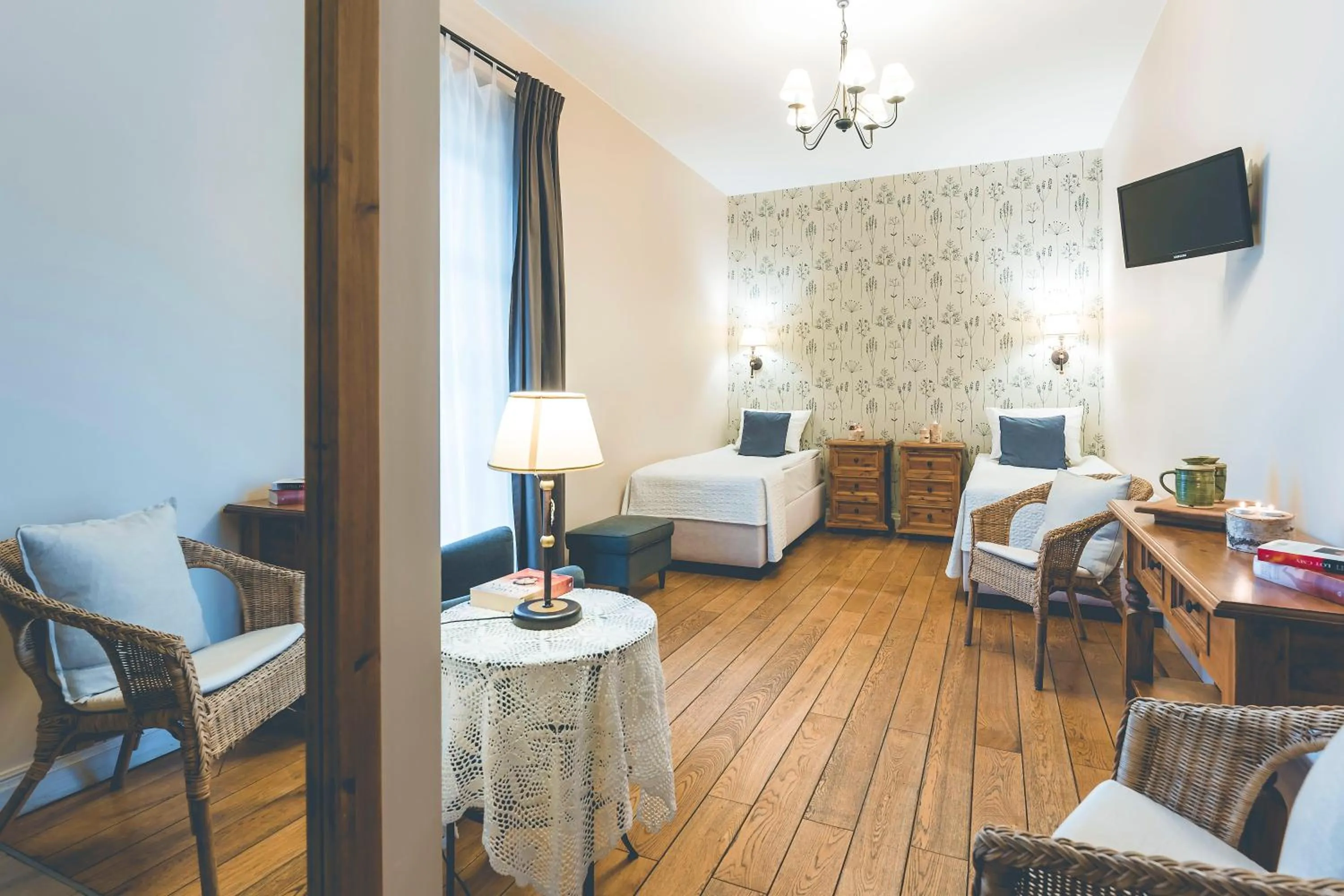 Bed in Łubinowe Wzgórze - Wioska Zdrowia