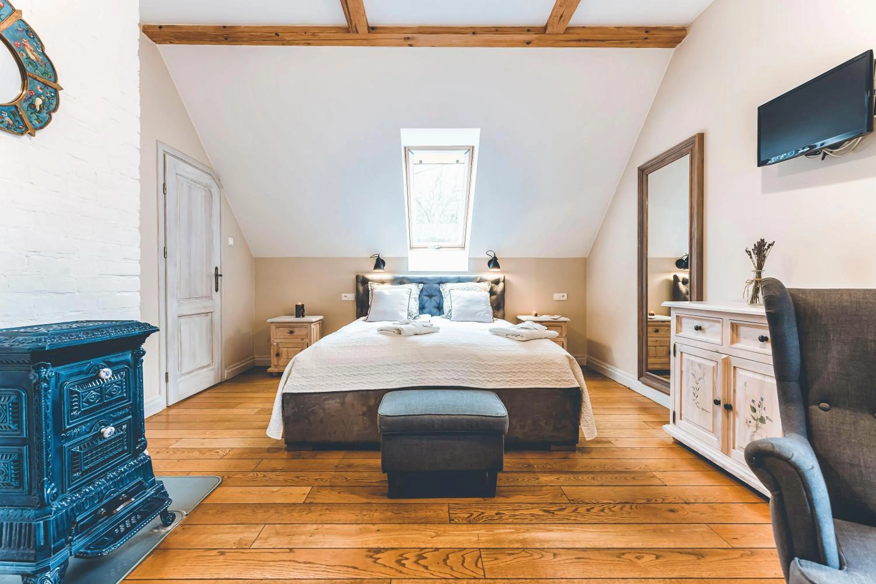 Bed in Łubinowe Wzgórze - Wioska Zdrowia