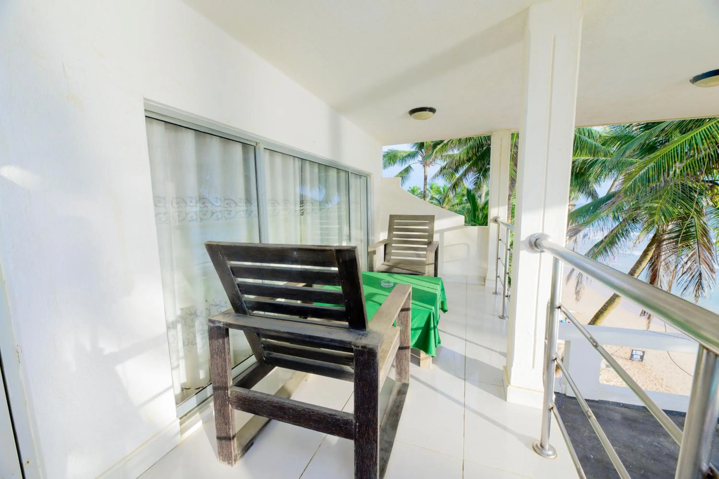 Balcony/Terrace in Royal Beach Hotel Hikkaduwa